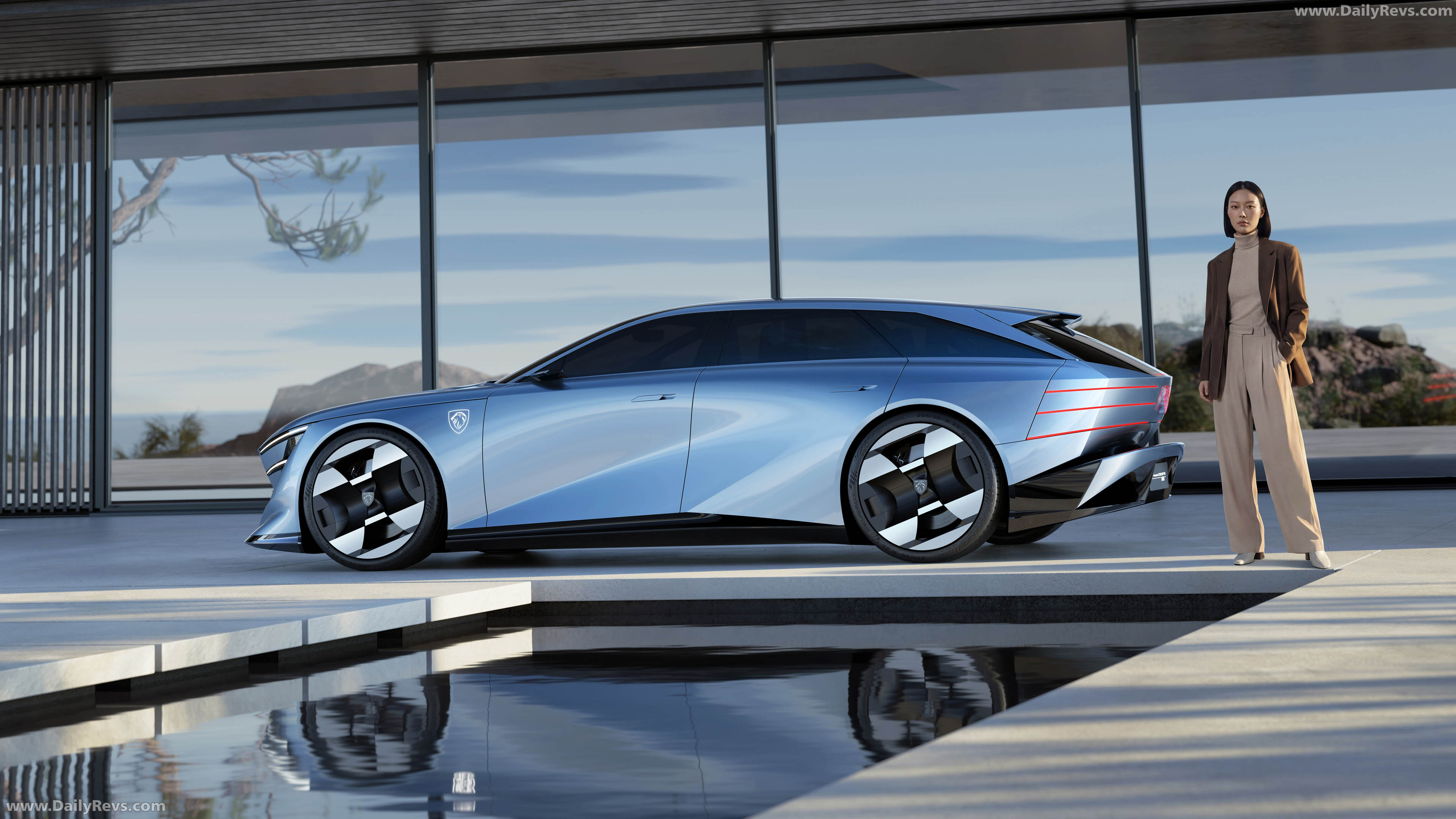 2026 Peugeot Concept 6 Side View