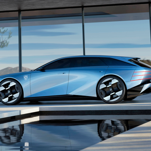 2026 Peugeot Concept 6 Side View