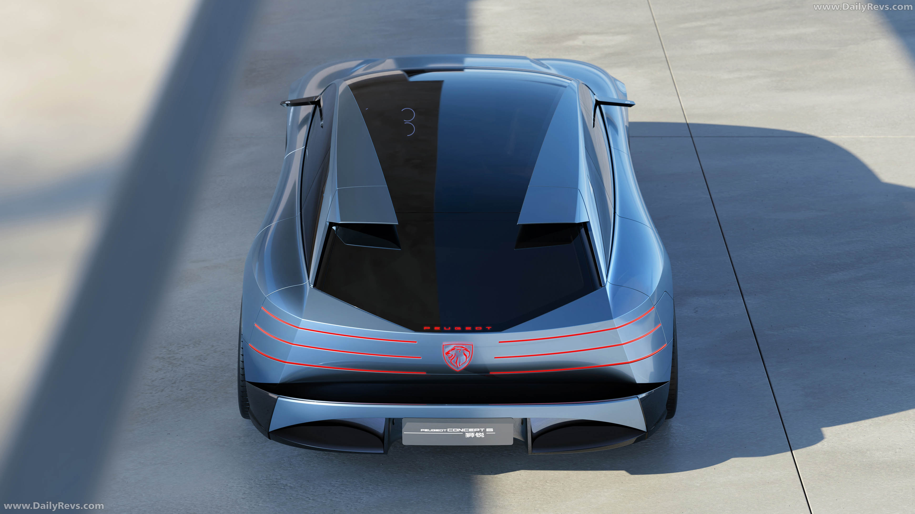 2026 Peugeot Concept 6 Top View
