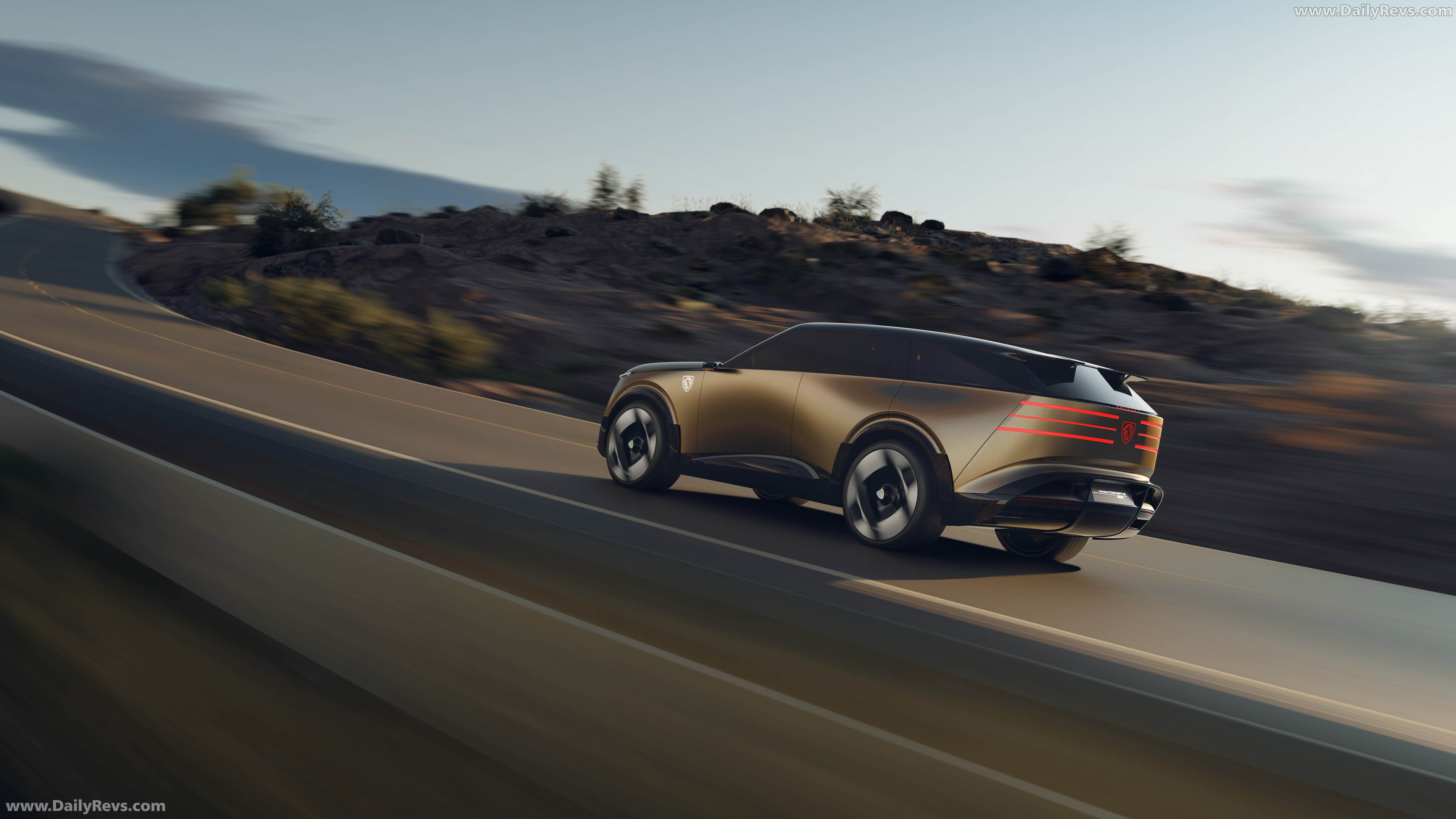 2026 Peugeot Concept 8 Rear View