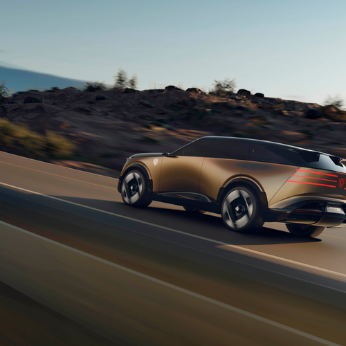2026 Peugeot Concept 8 Rear View