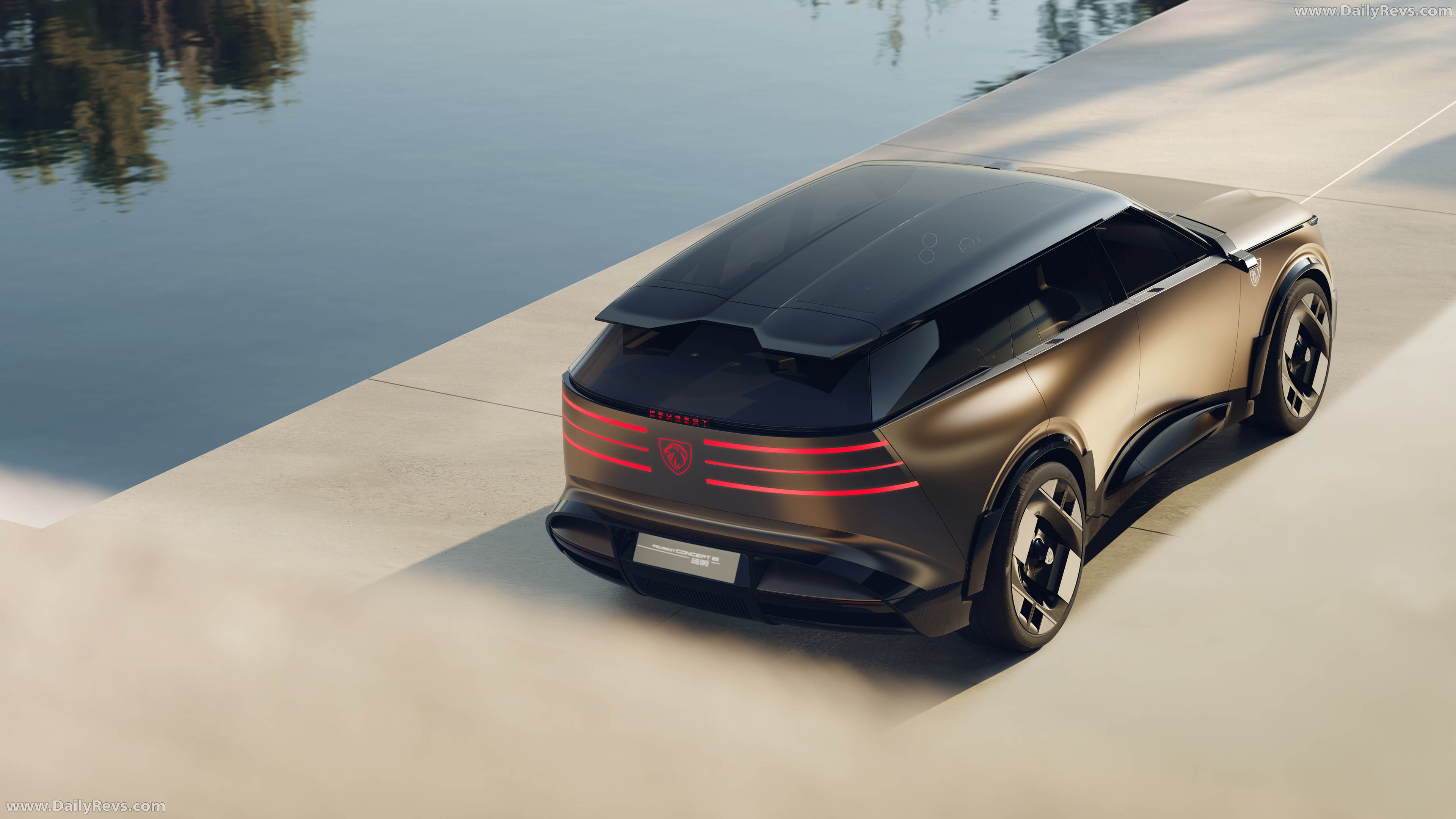 2026 Peugeot Concept 8 Top View
