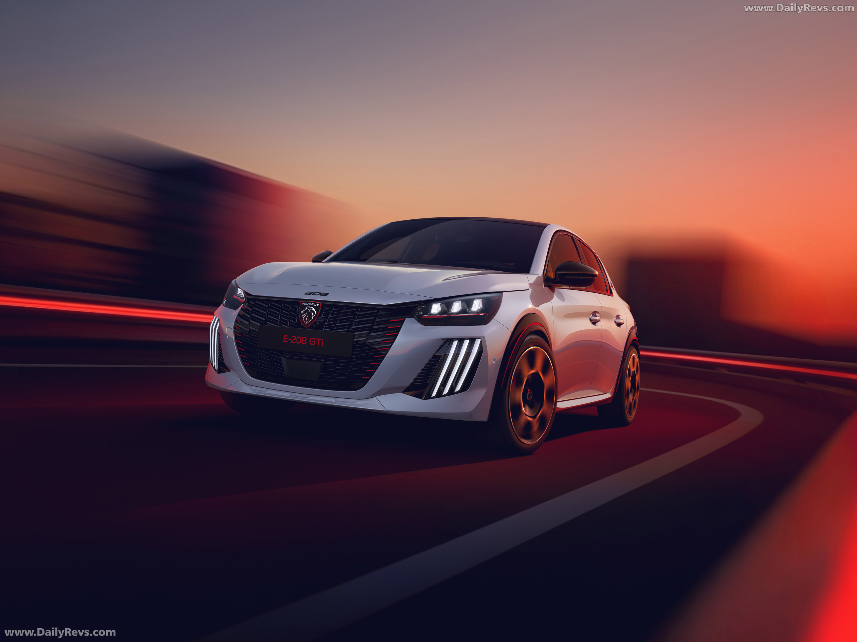 2026 Peugeot E-208 GTi Le Mans Front View