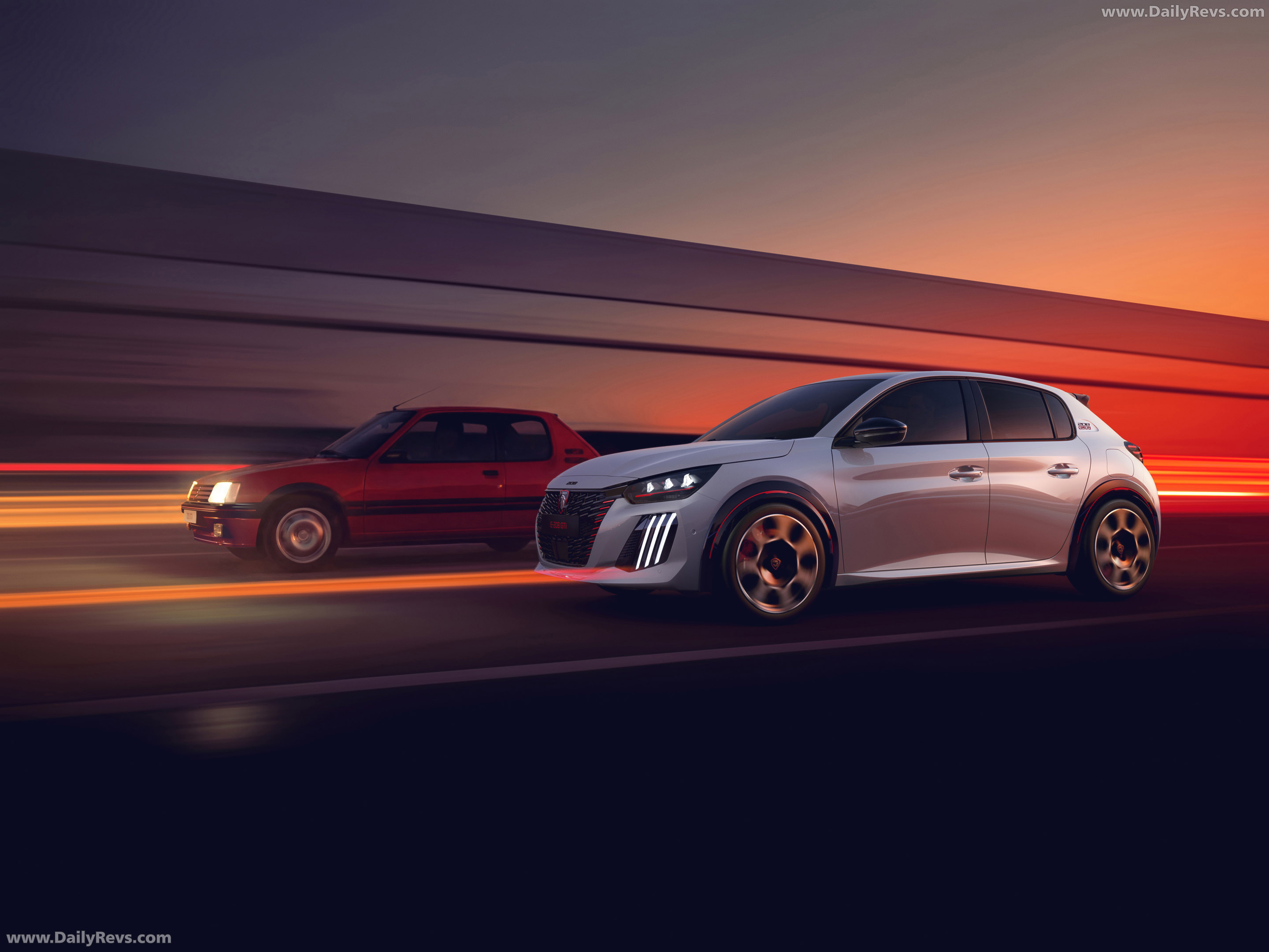 2026 Peugeot E-208 GTi Le Mans Side View