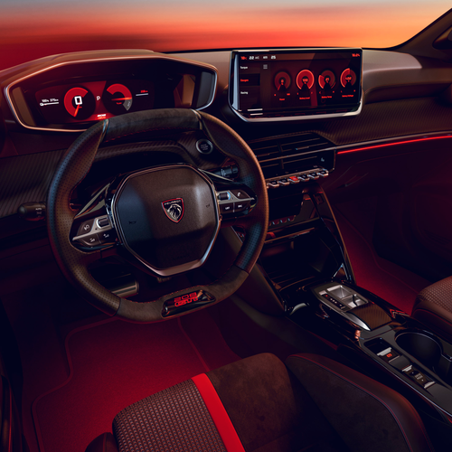 2026 Peugeot E-208 GTi Le Mans Interior