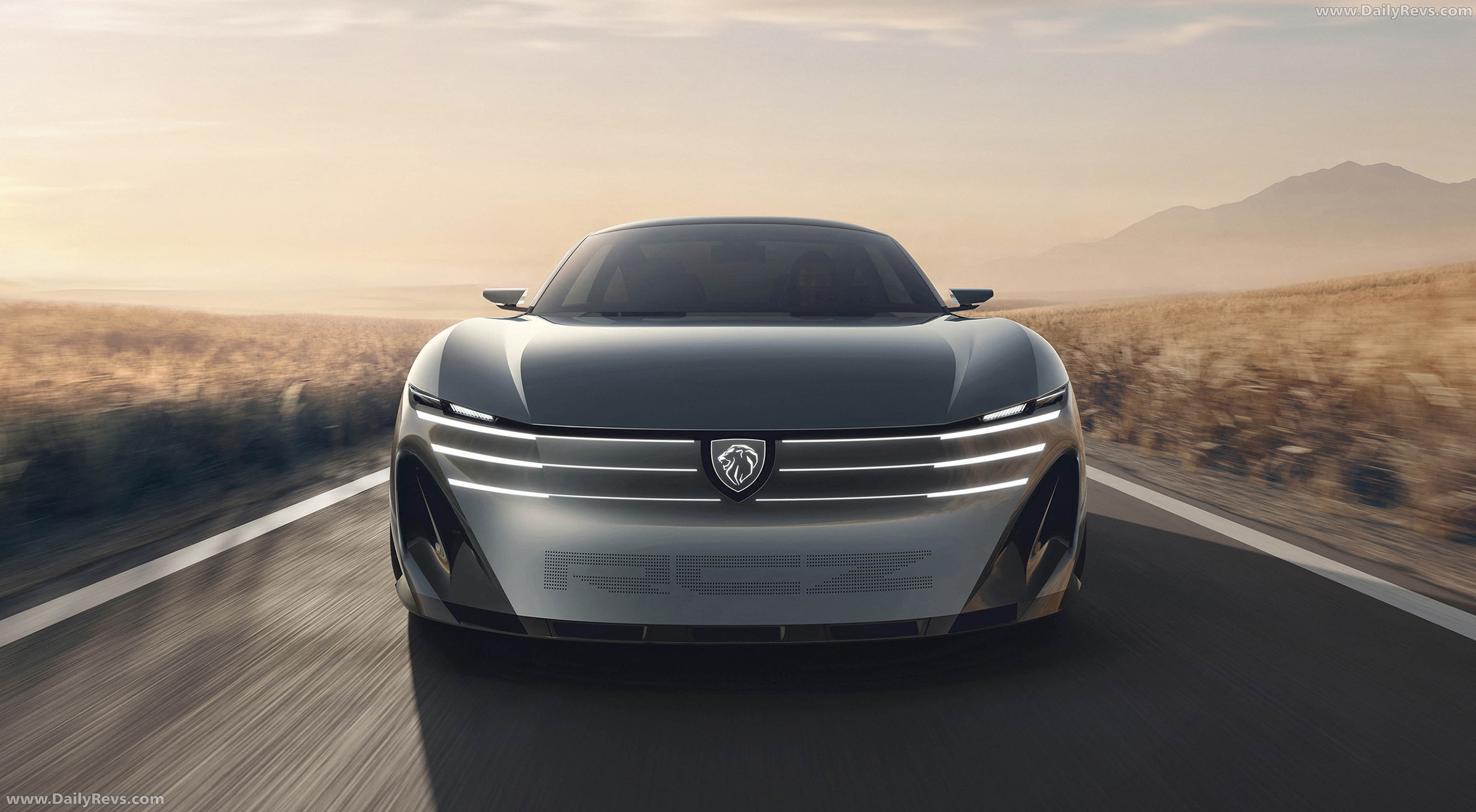 2026 Peugeot RCZ Vision Concept Front View