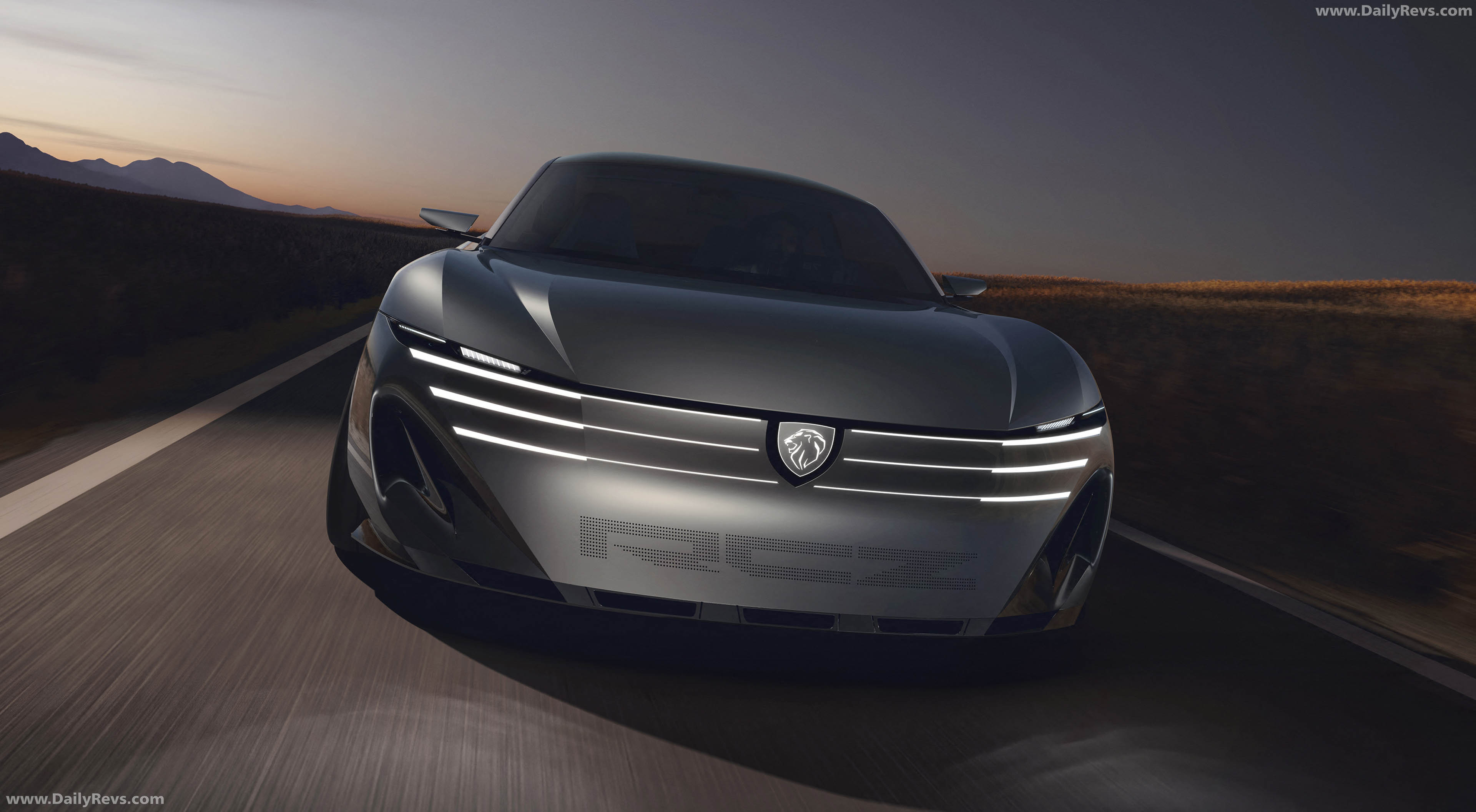 2026 Peugeot RCZ Vision Concept Front View