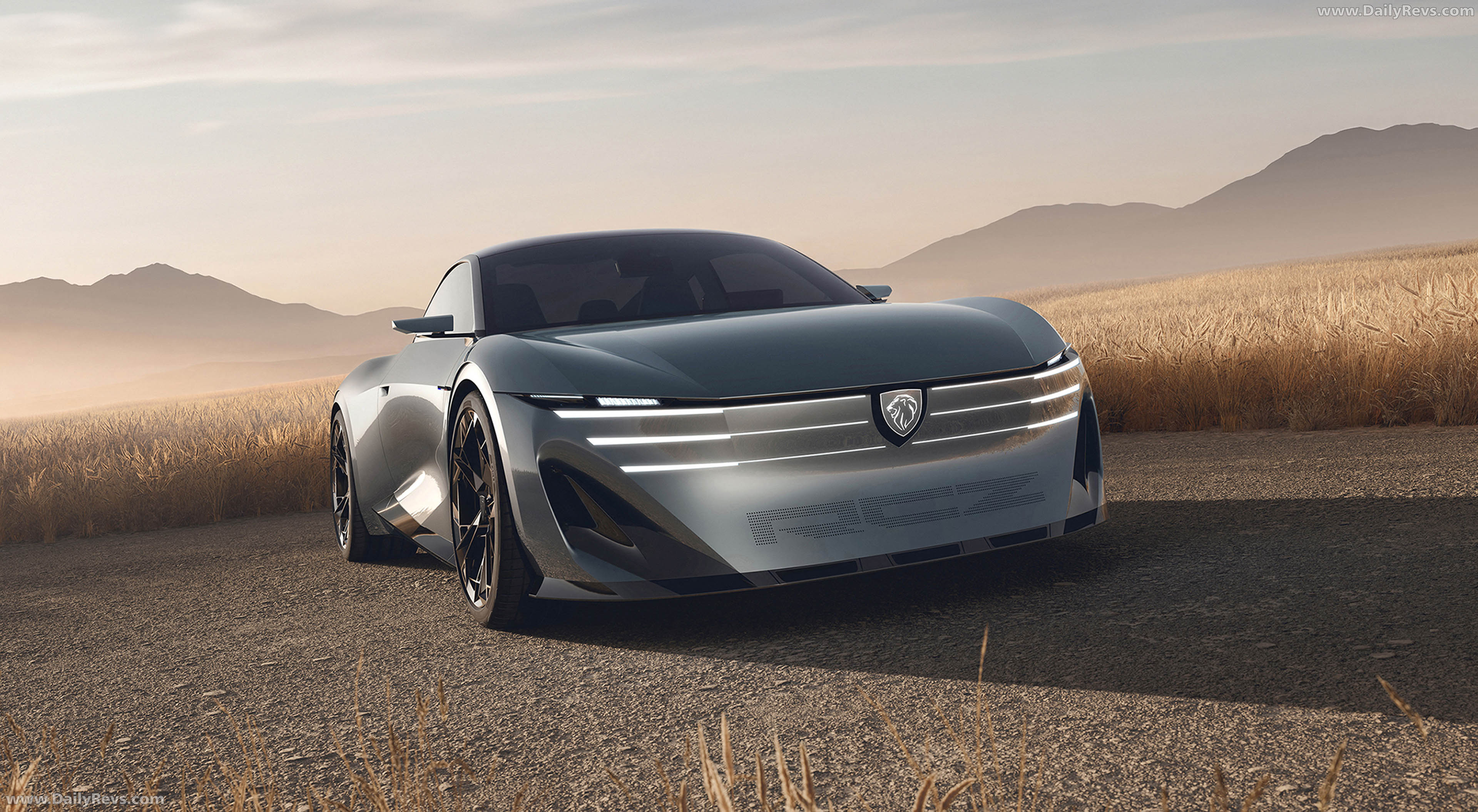 2026 Peugeot RCZ Vision Concept Front View