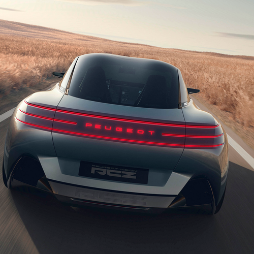 2026 Peugeot RCZ Vision Concept Rear View
