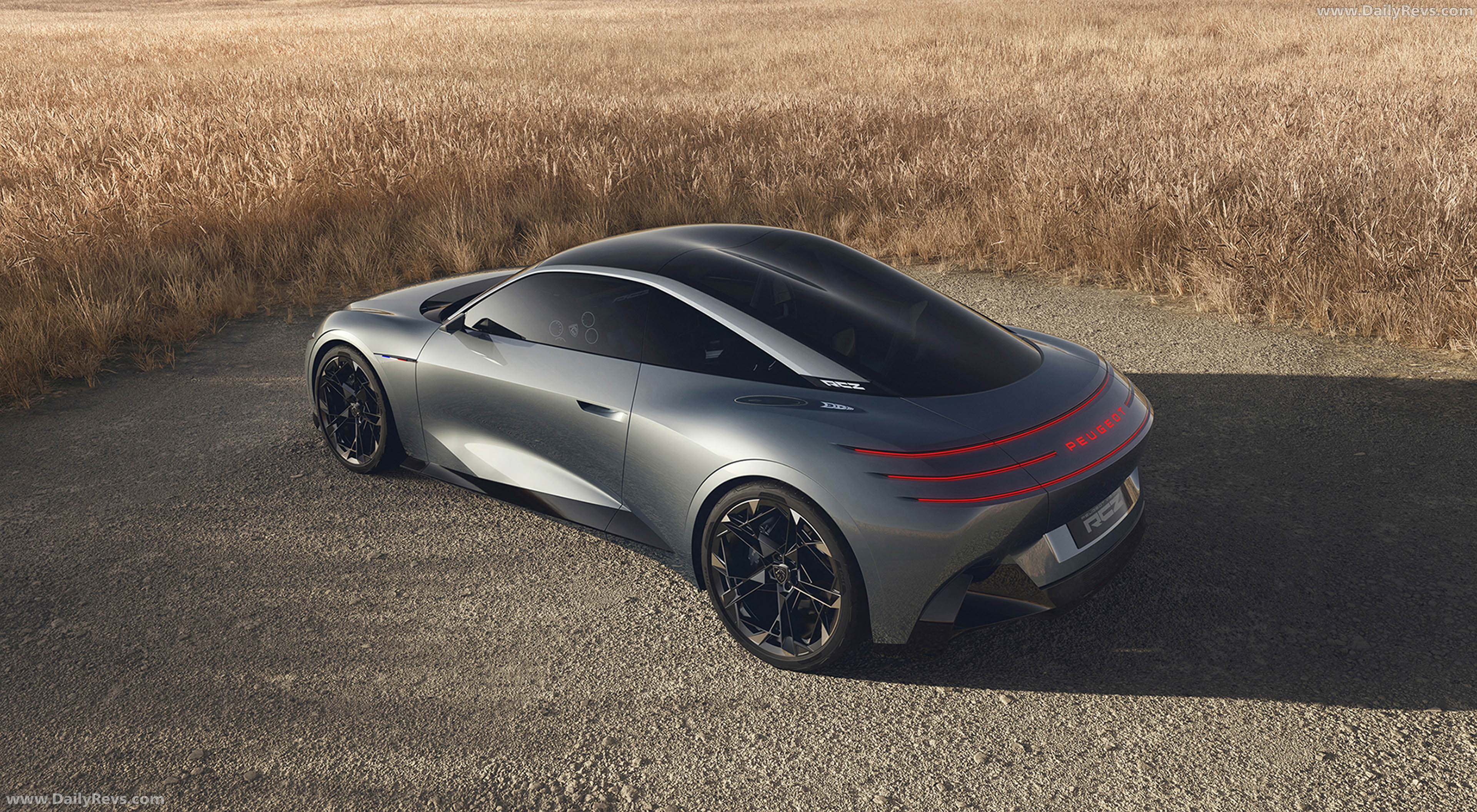 2026 Peugeot RCZ Vision Concept Rear View