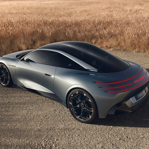 2026 Peugeot RCZ Vision Concept Rear View