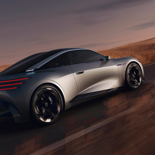 2026 Peugeot RCZ Vision Concept Rear View
