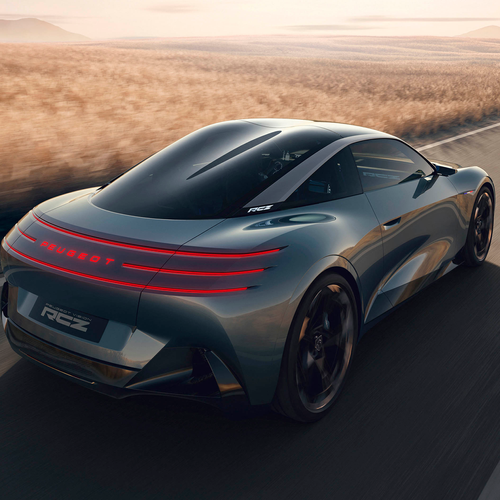 2026 Peugeot RCZ Vision Concept Rear View