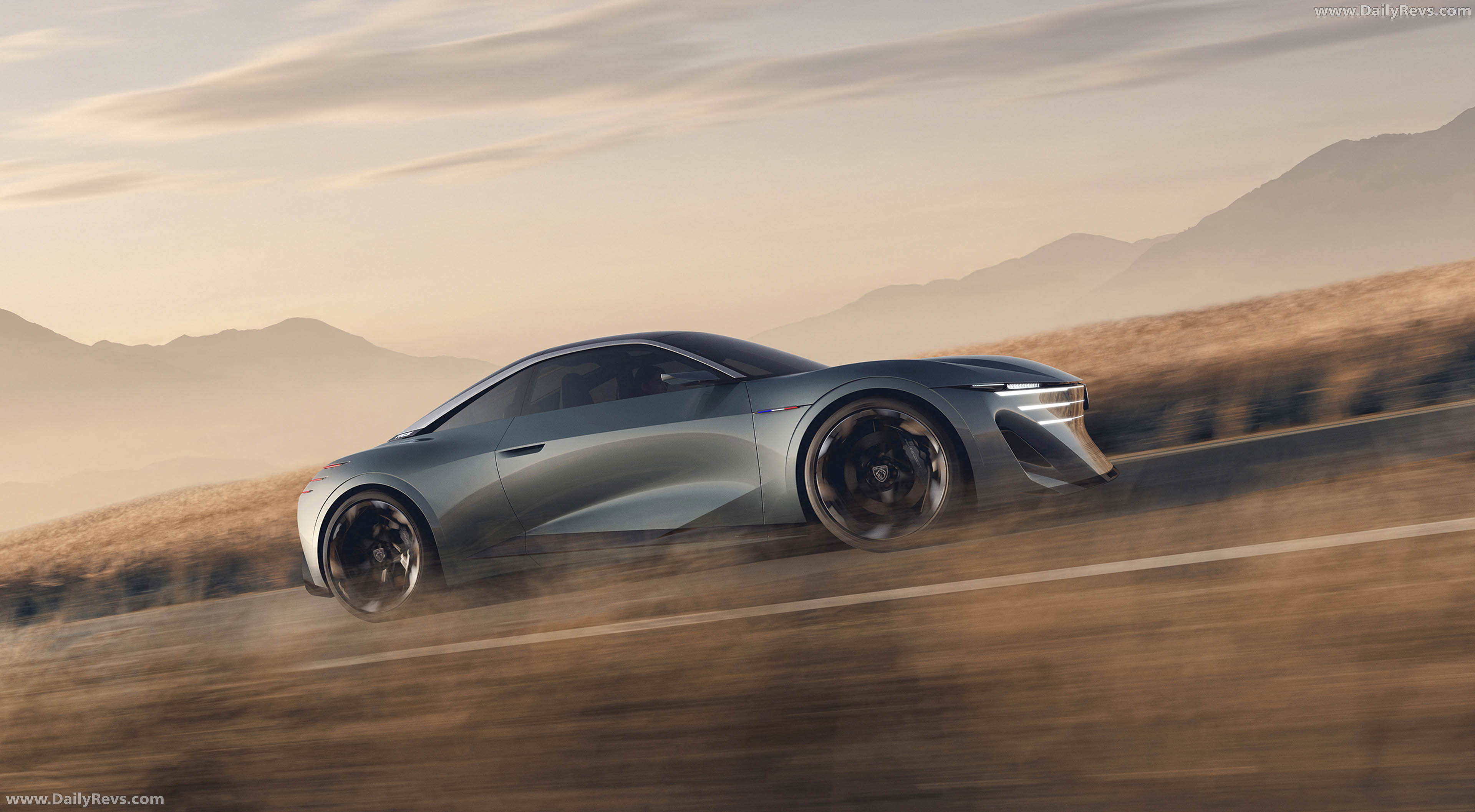 2026 Peugeot RCZ Vision Concept Side View