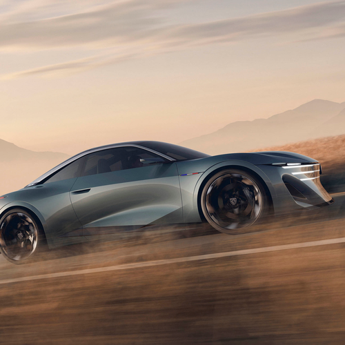 2026 Peugeot RCZ Vision Concept Side View