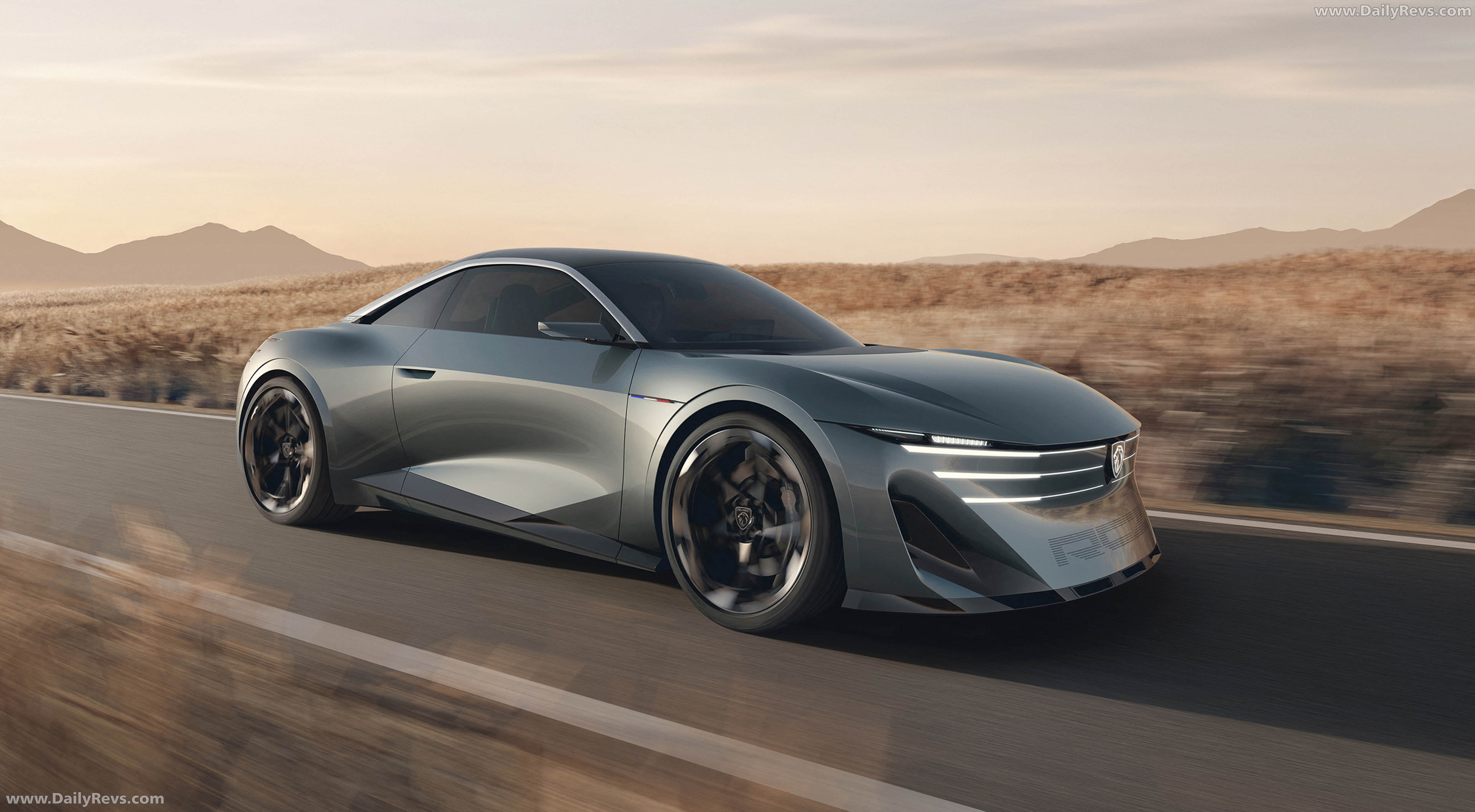 2026 Peugeot RCZ Vision Concept Side View
