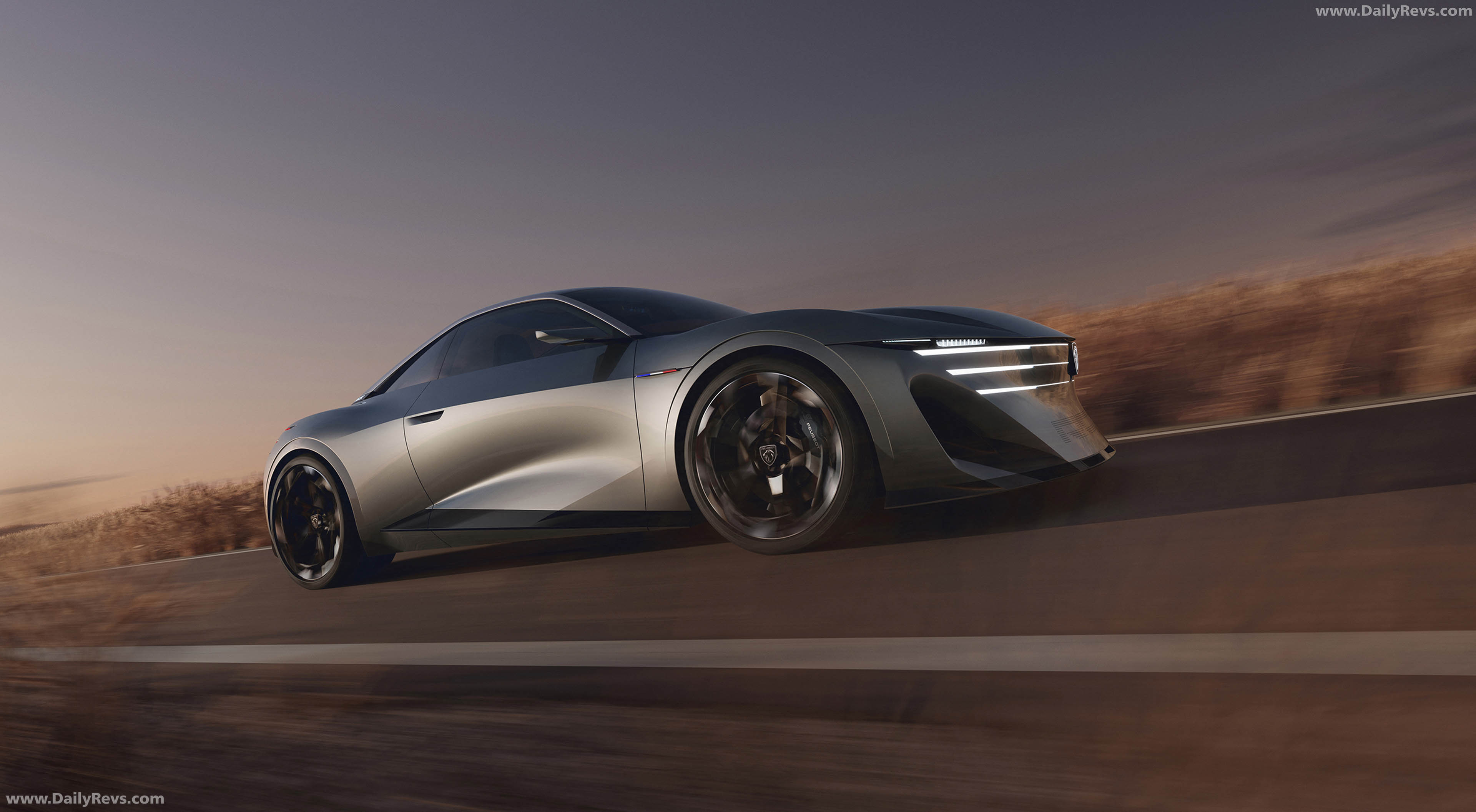 2026 Peugeot RCZ Vision Concept Side View