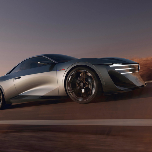 2026 Peugeot RCZ Vision Concept Side View