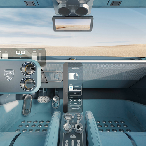 2026 Peugeot RCZ Vision Concept Interior