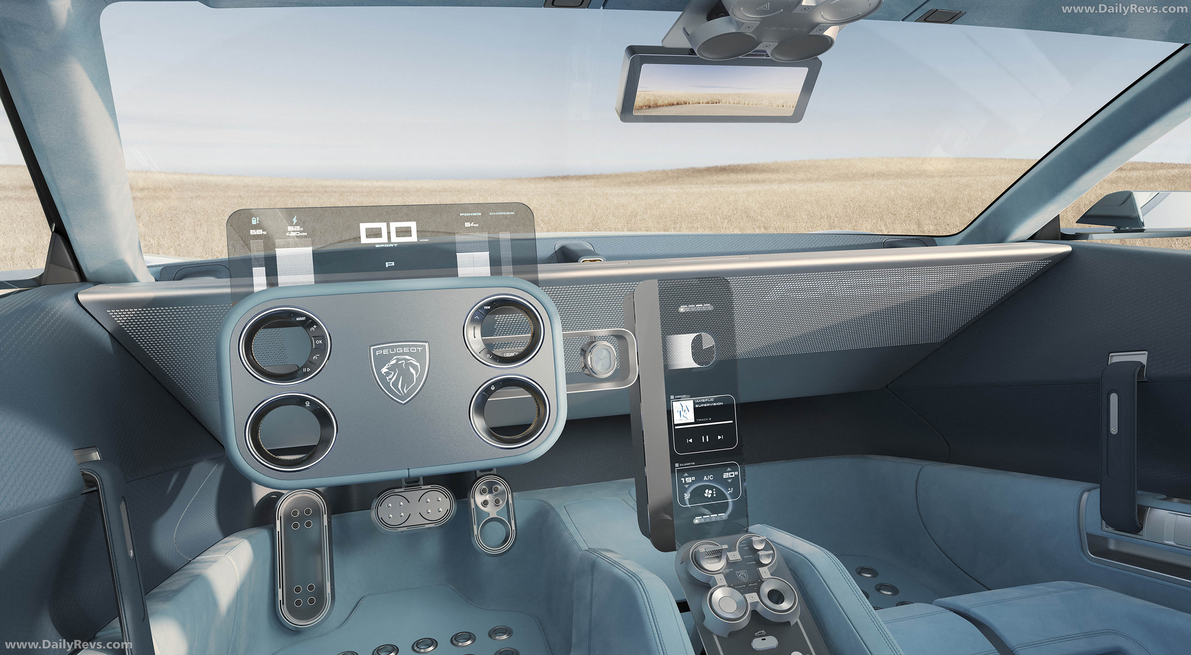 2026 Peugeot RCZ Vision Concept Interior