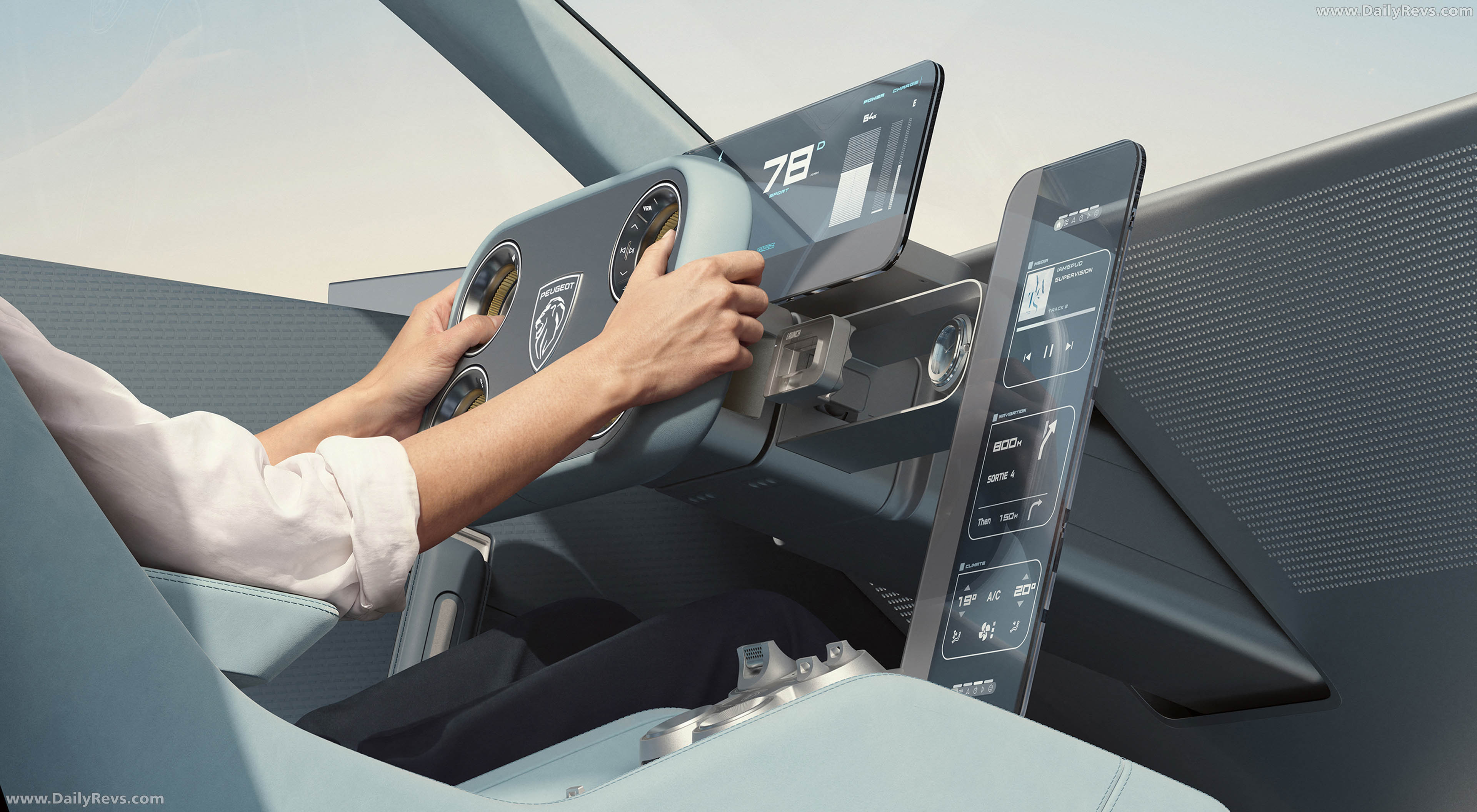 2026 Peugeot RCZ Vision Concept Interior