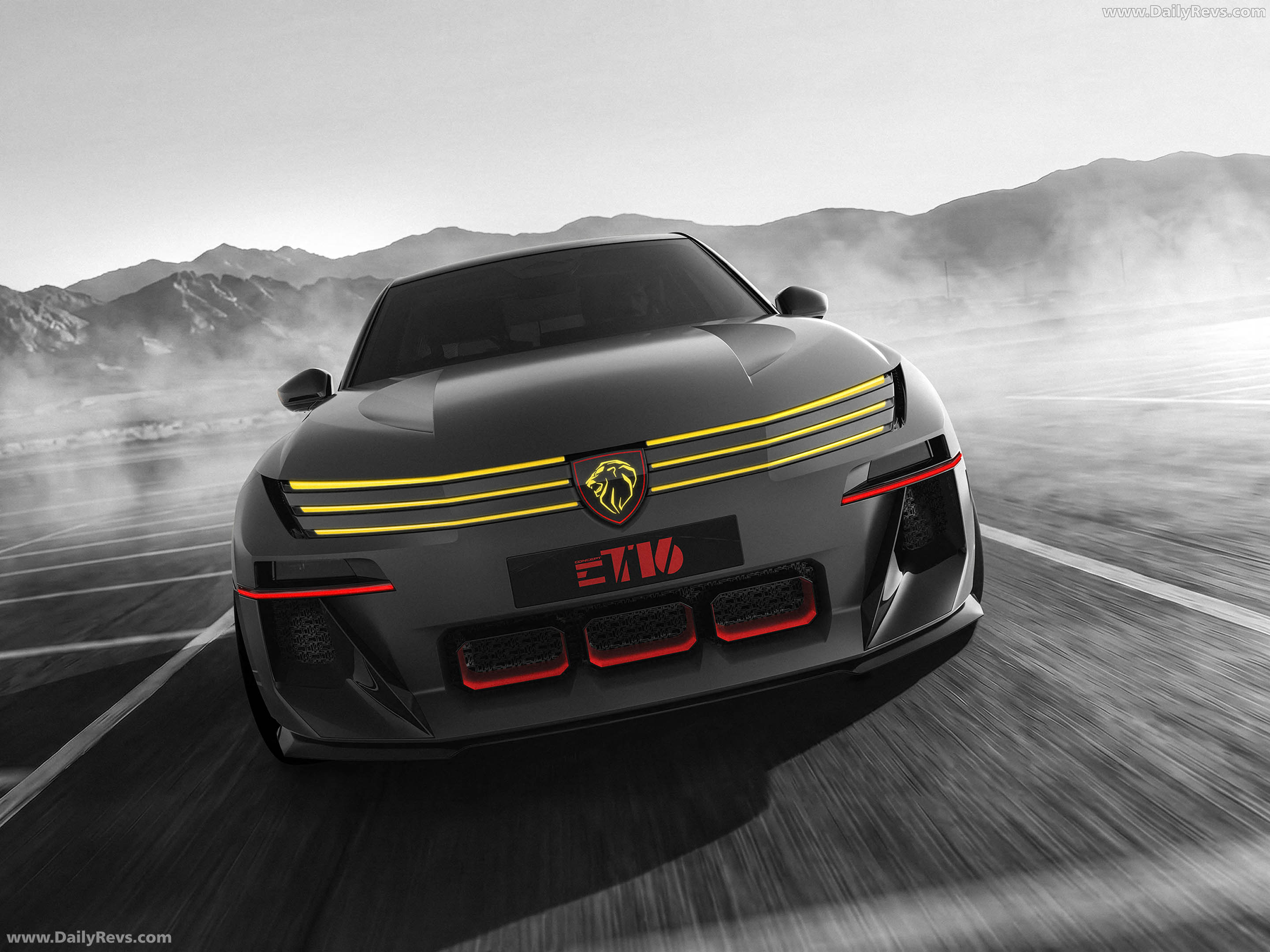 2026 Peugeot E-T16 Concept Front View