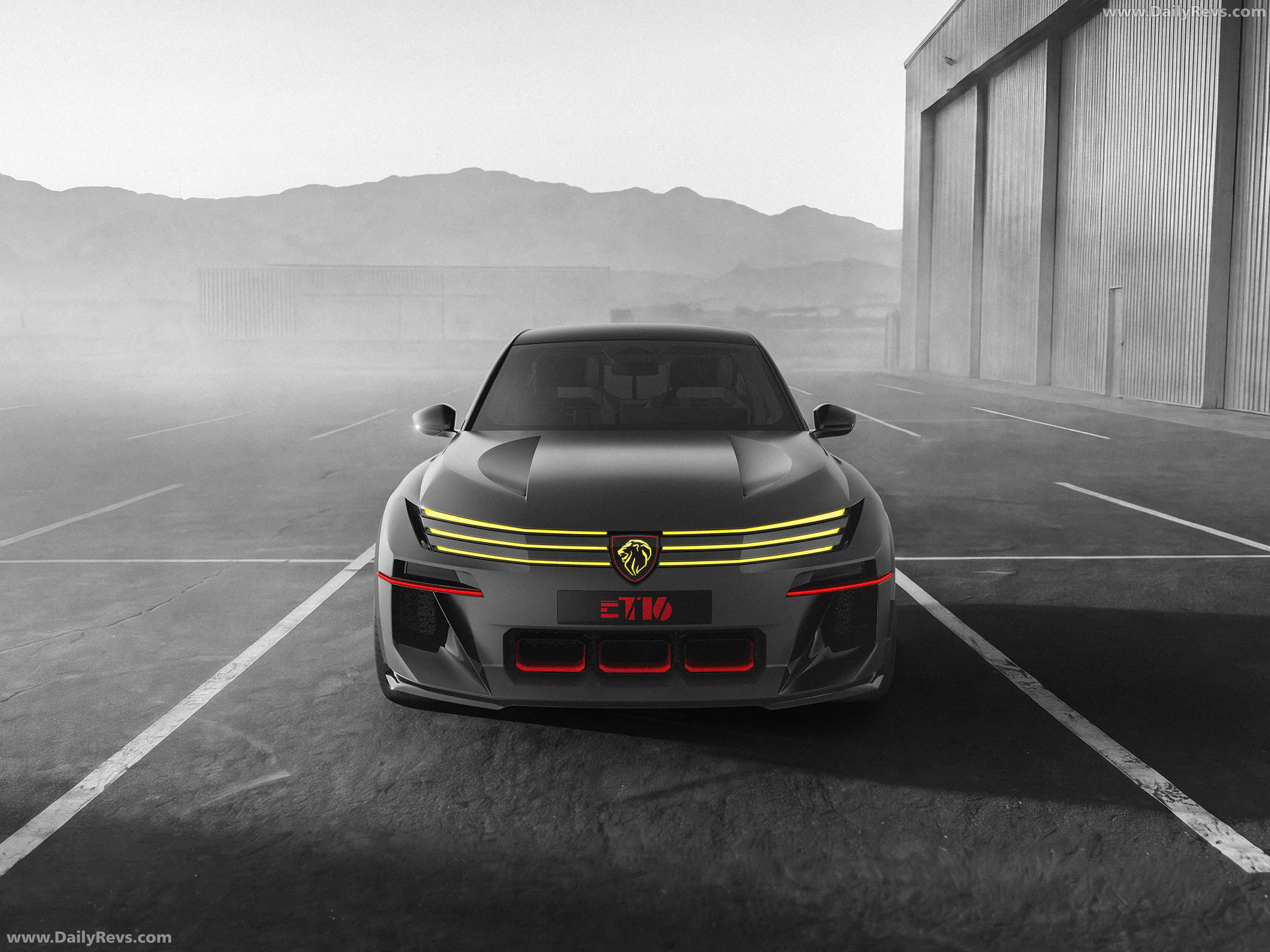 2026 Peugeot E-T16 Concept Front View