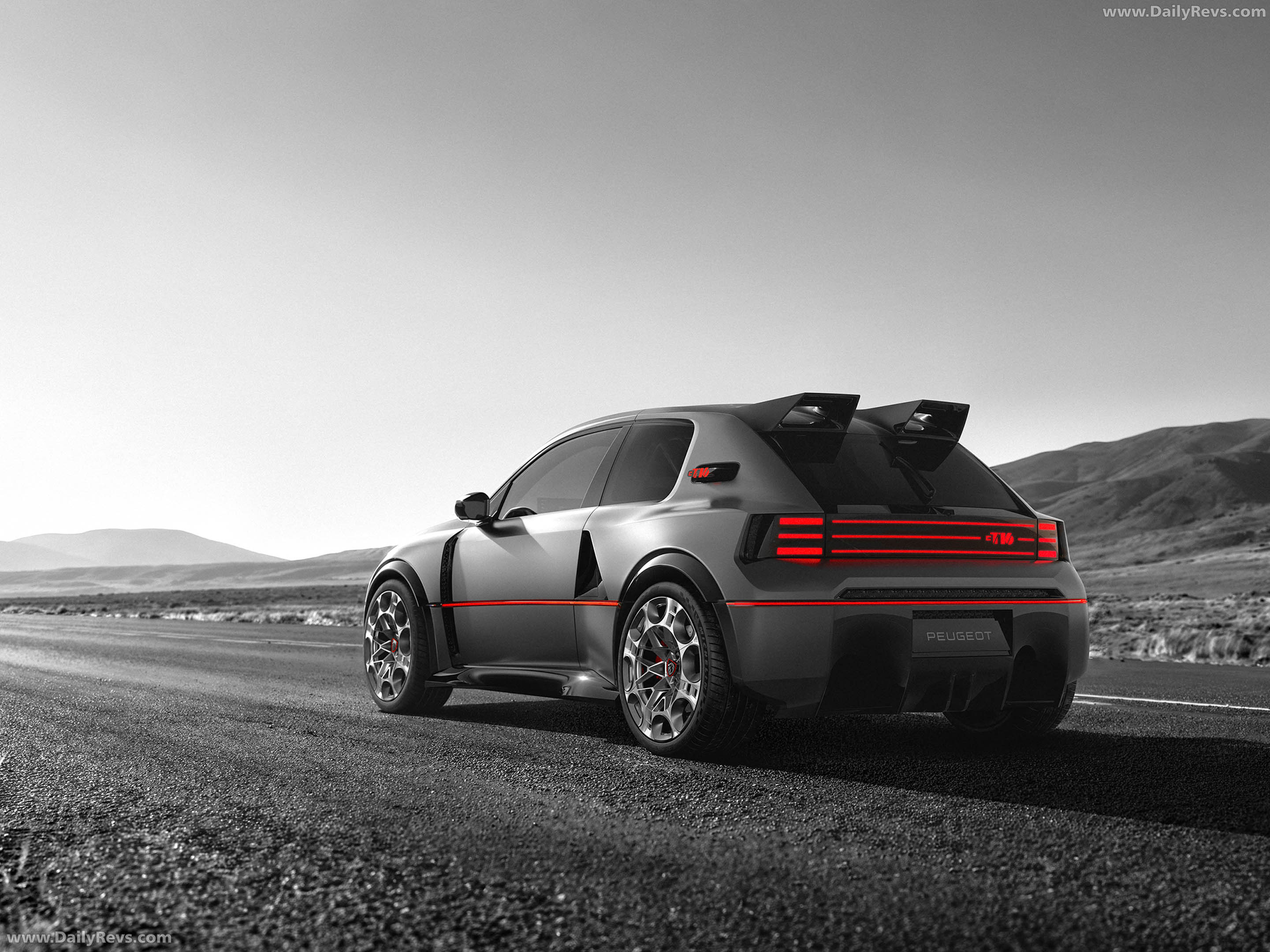 2026 Peugeot E-T16 Concept Rear View