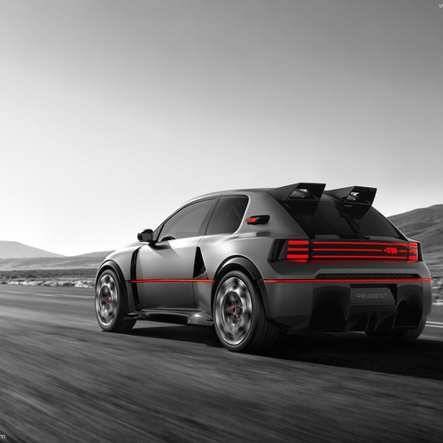 2026 Peugeot E-T16 Concept Rear View