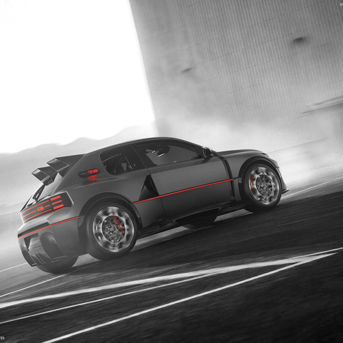 2026 Peugeot E-T16 Concept Side View