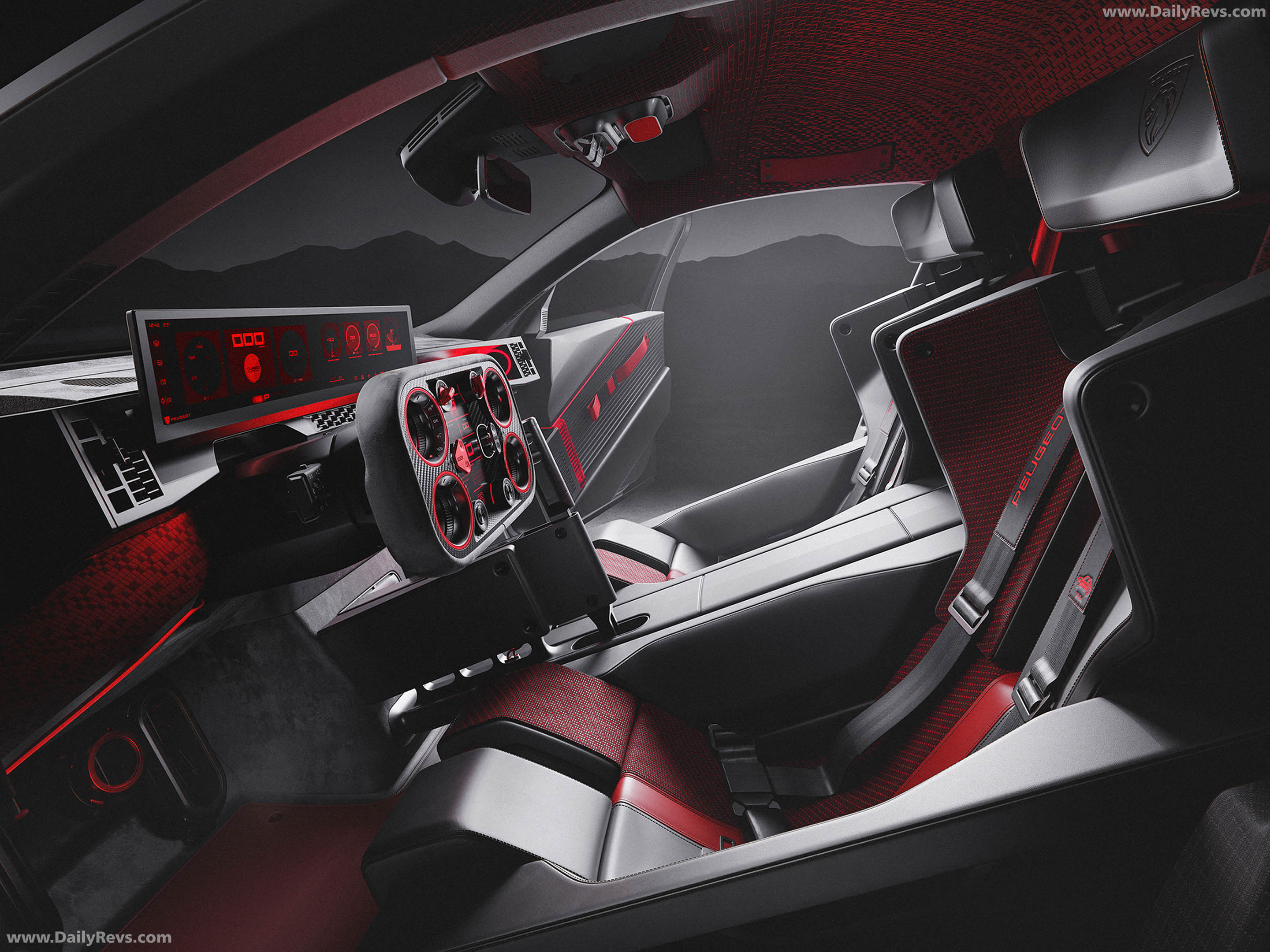 2026 Peugeot E-T16 Concept Interior