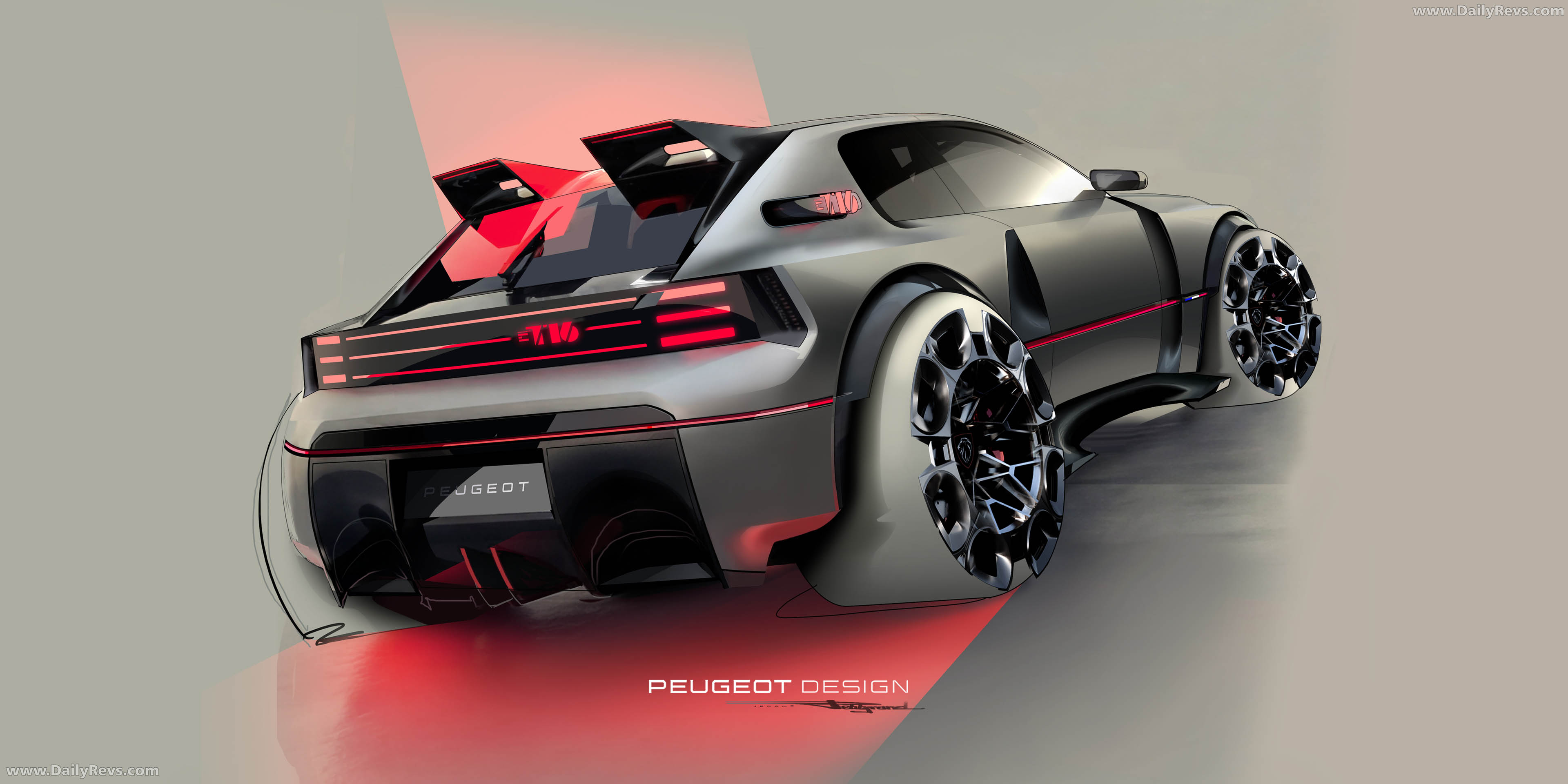 2026 Peugeot E-T16 Concept Sketches