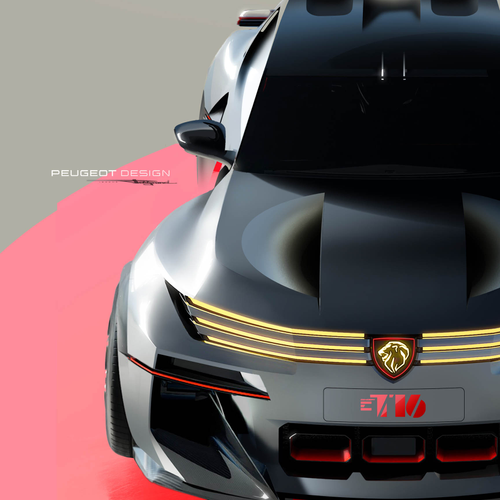 2026 Peugeot E-T16 Concept Sketches