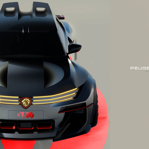 2026 Peugeot E-T16 Concept Sketches