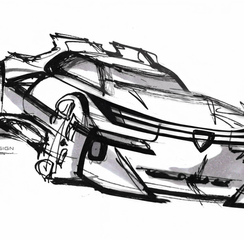 2026 Peugeot E-T16 Concept Sketches
