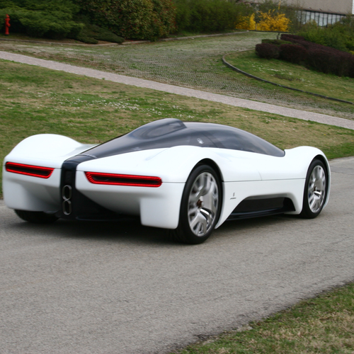 2005 Pininfarina Birdcage 75th Concept Rear View