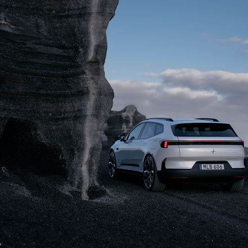 2027 Polestar 4 Rear View