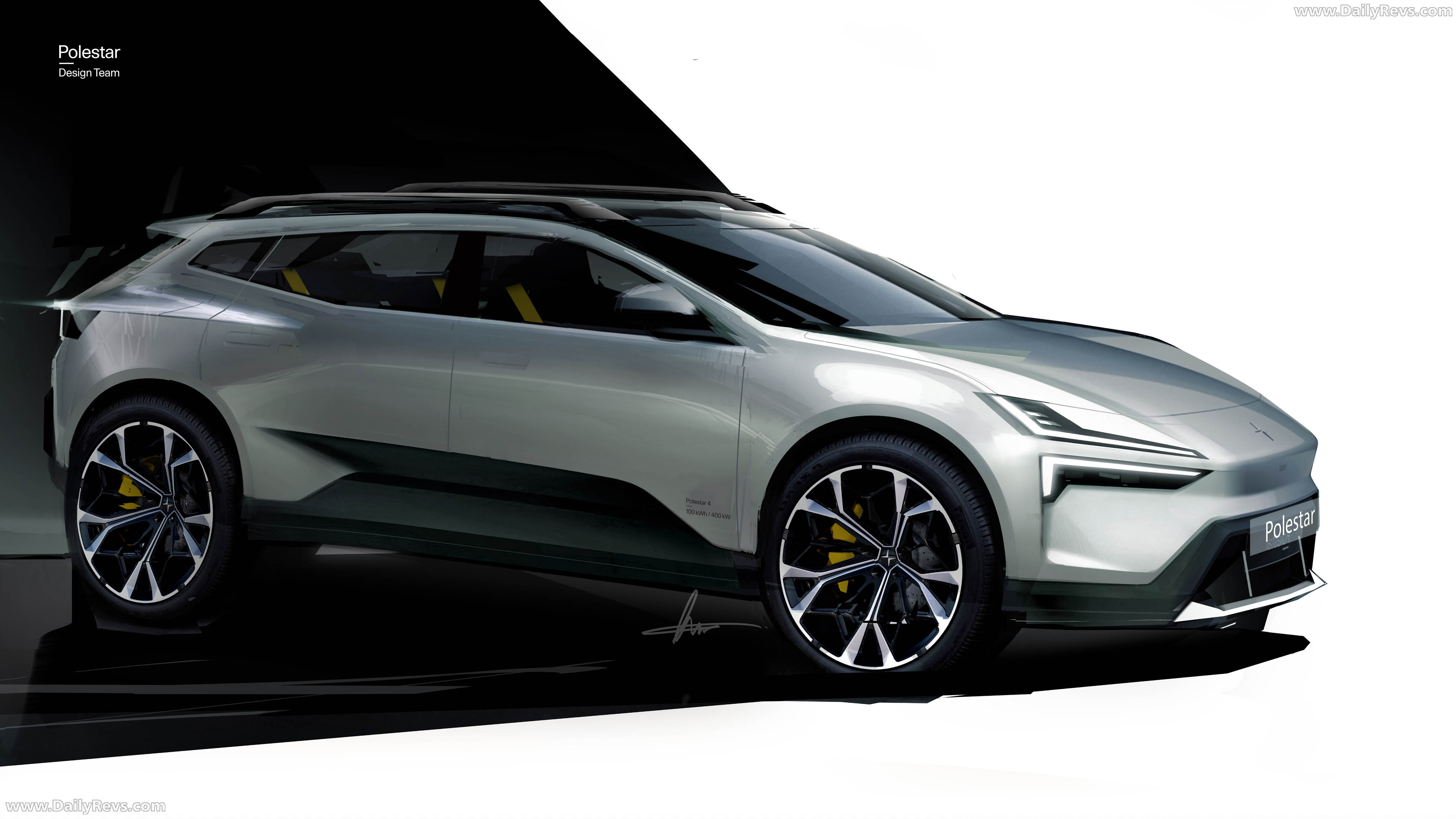 2027 Polestar 4 Sketches
