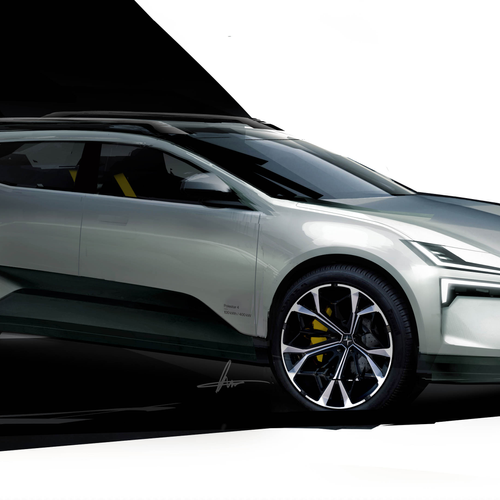 2027 Polestar 4 Sketches