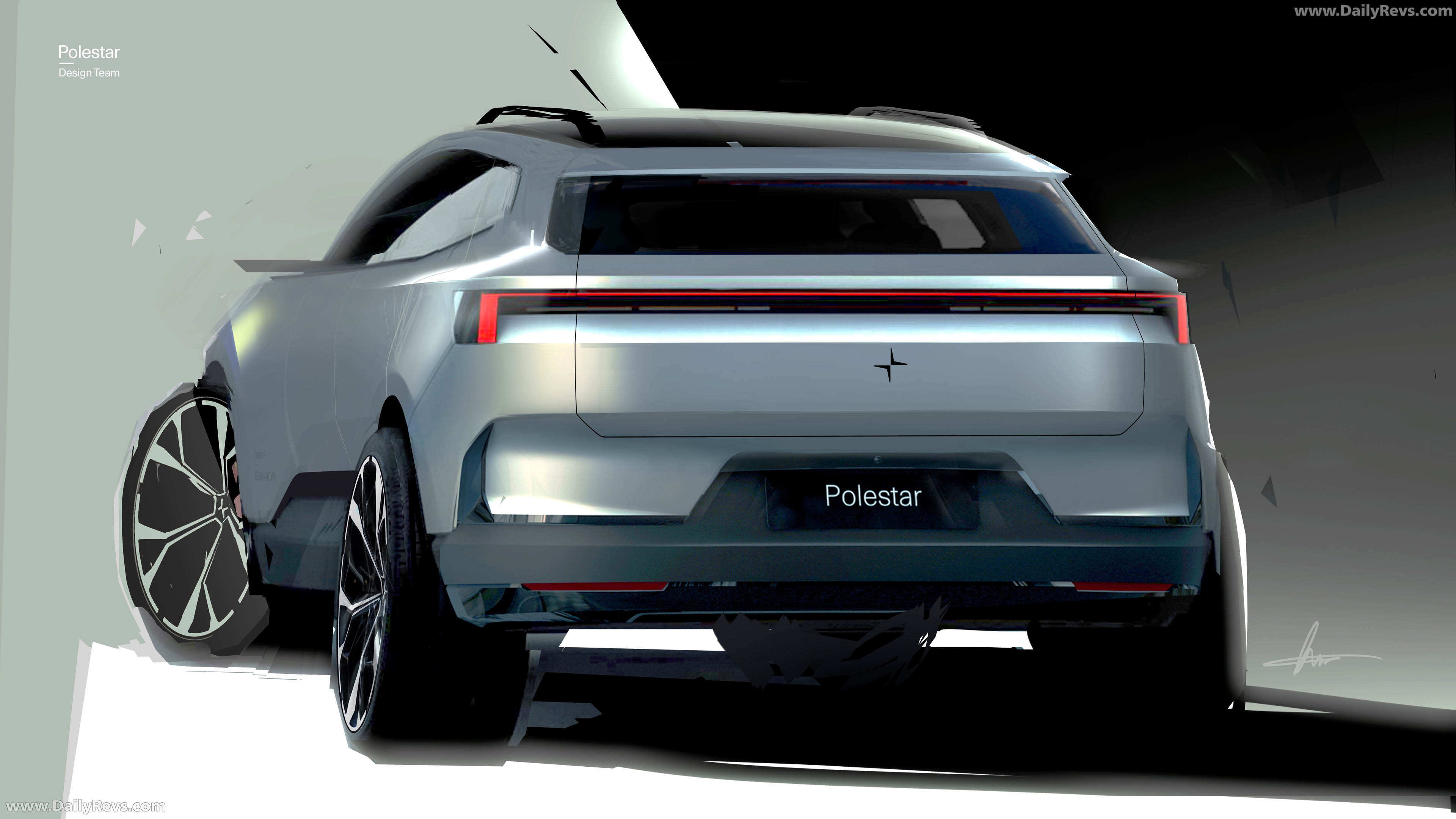 2027 Polestar 4 Sketches