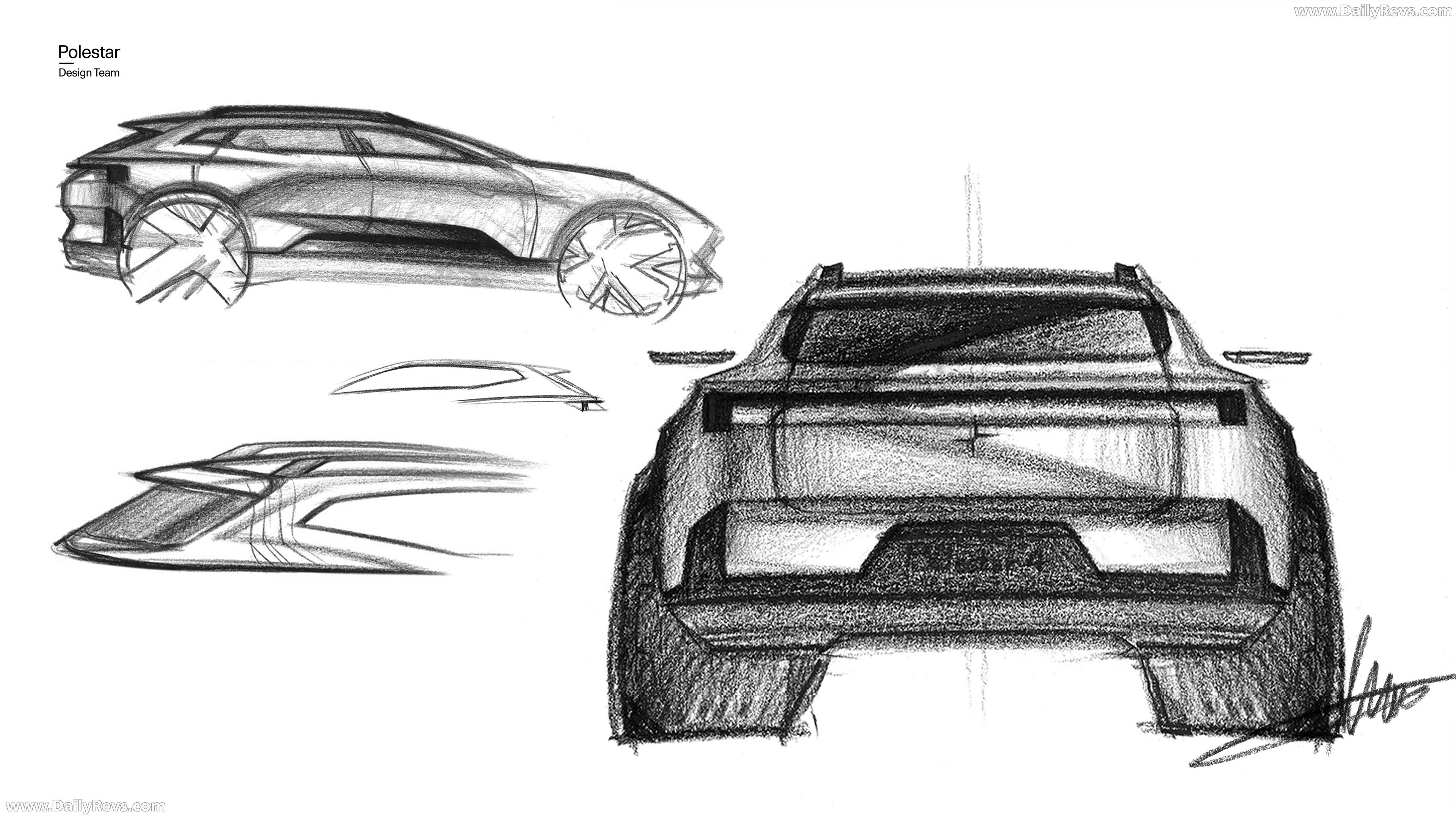 2027 Polestar 4 Sketches
