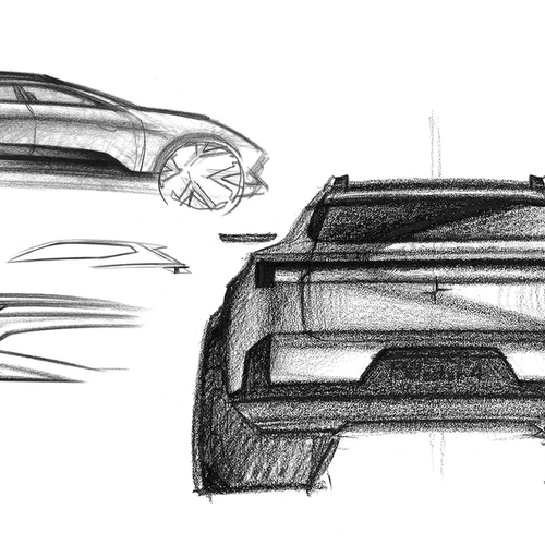 2027 Polestar 4 Sketches