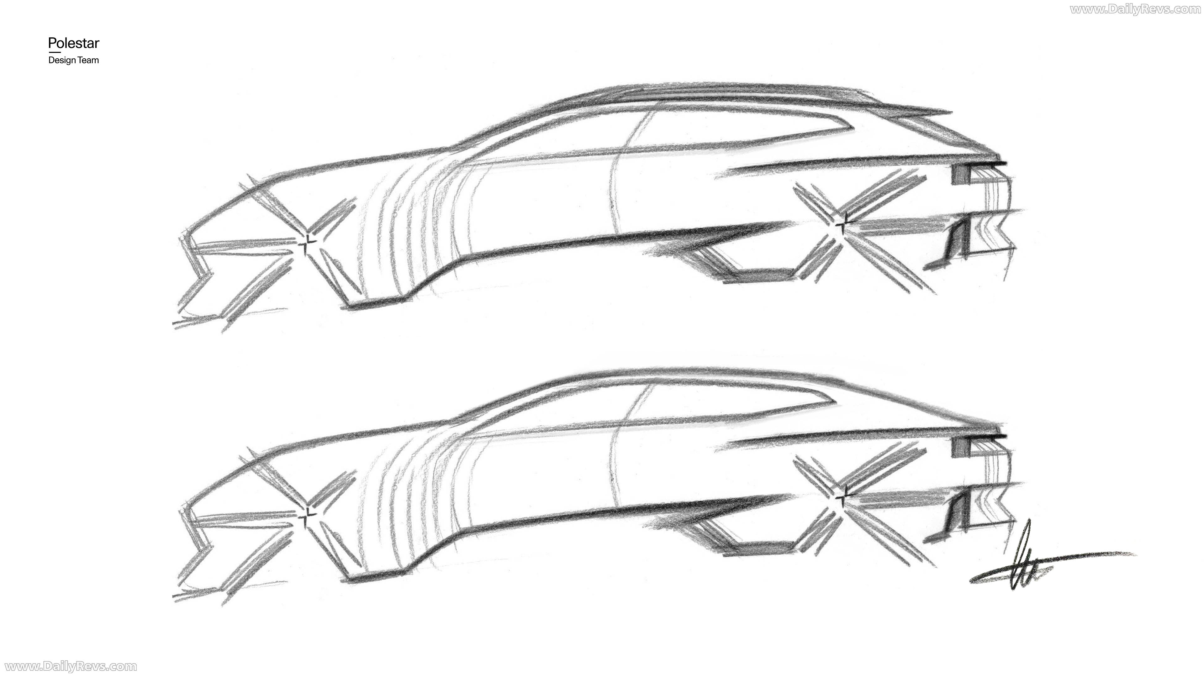 2027 Polestar 4 Sketches