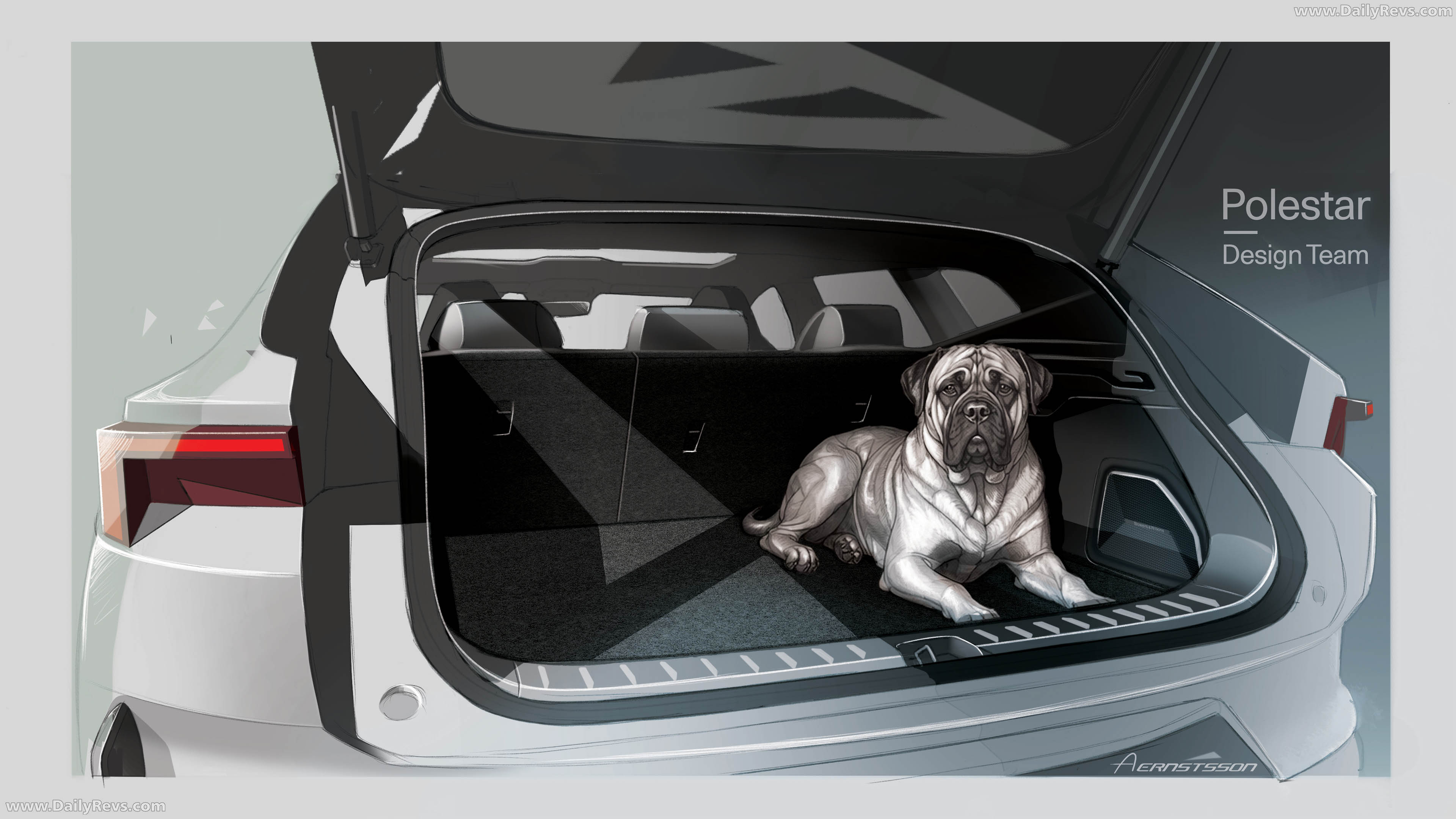 2027 Polestar 4 Sketches