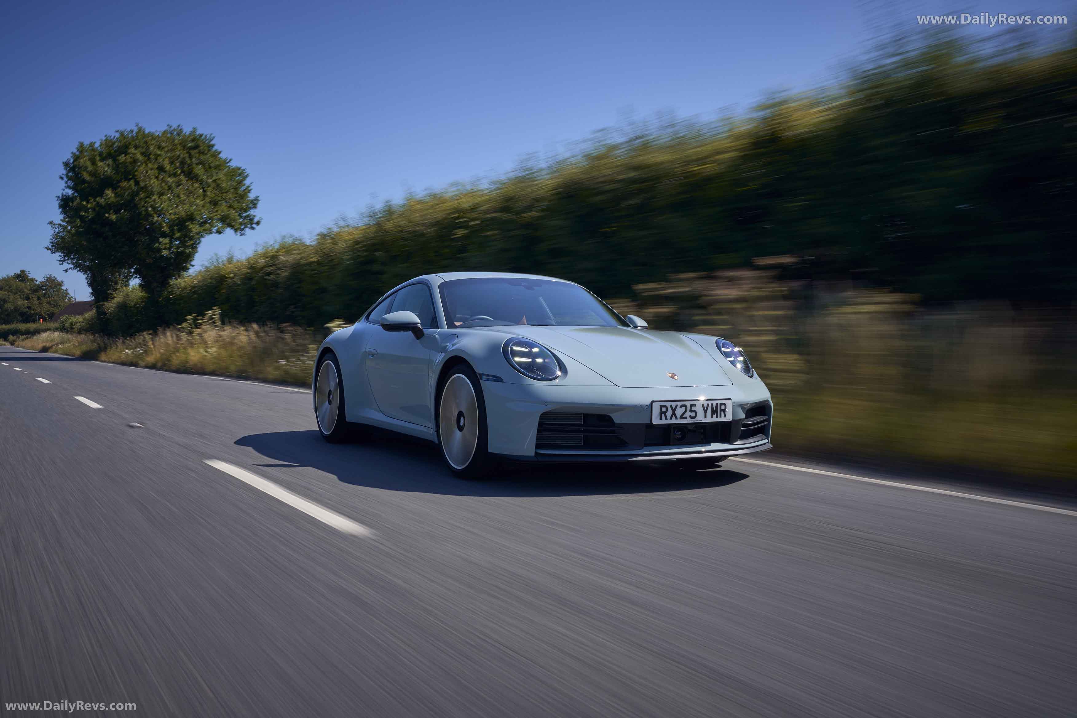 2025 Porsche 911 Carrera S 992 ll UK Version Front View