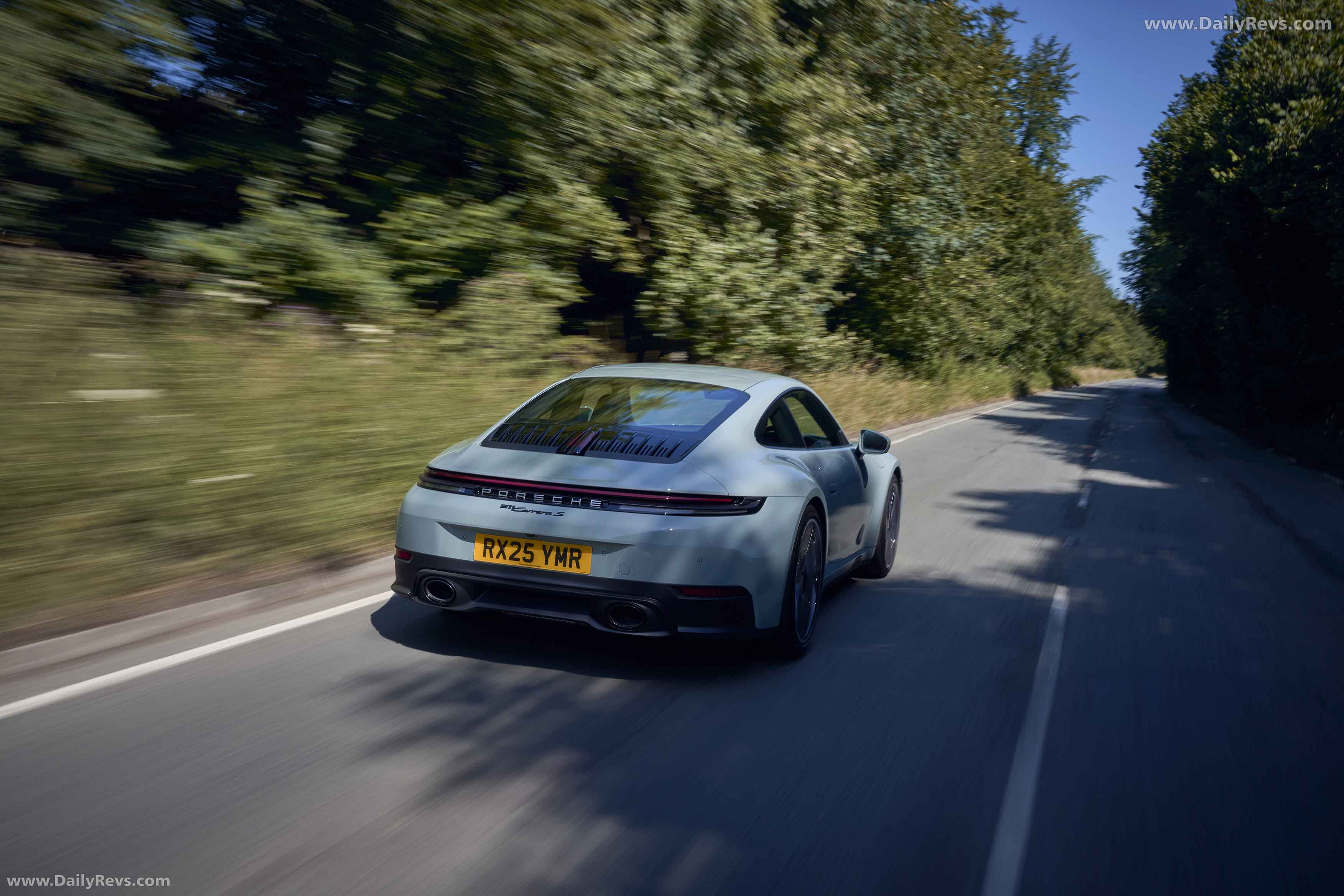 2025 Porsche 911 Carrera S 992 ll UK Version Rear View