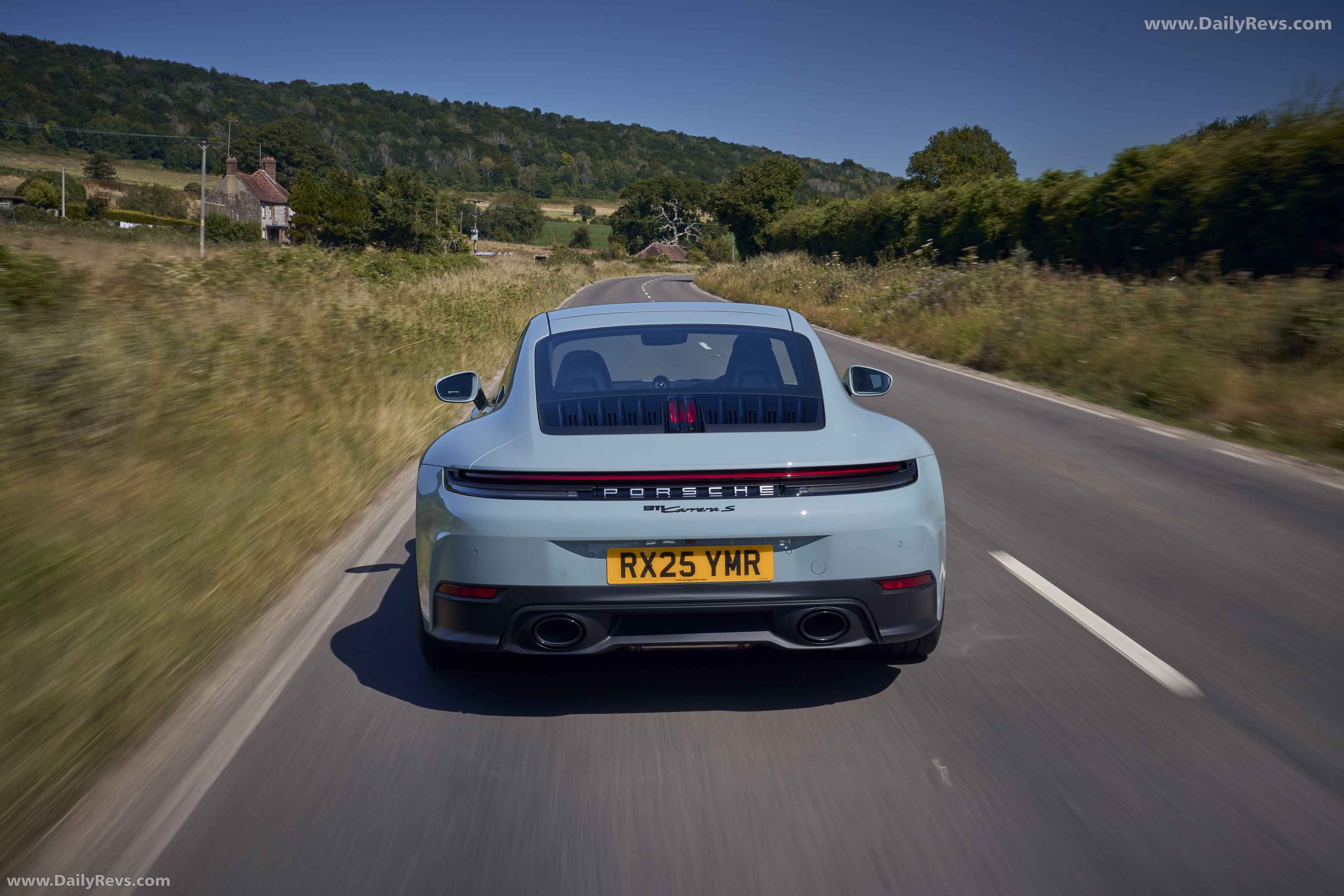 2025 Porsche 911 Carrera S 992 ll UK Version Rear View