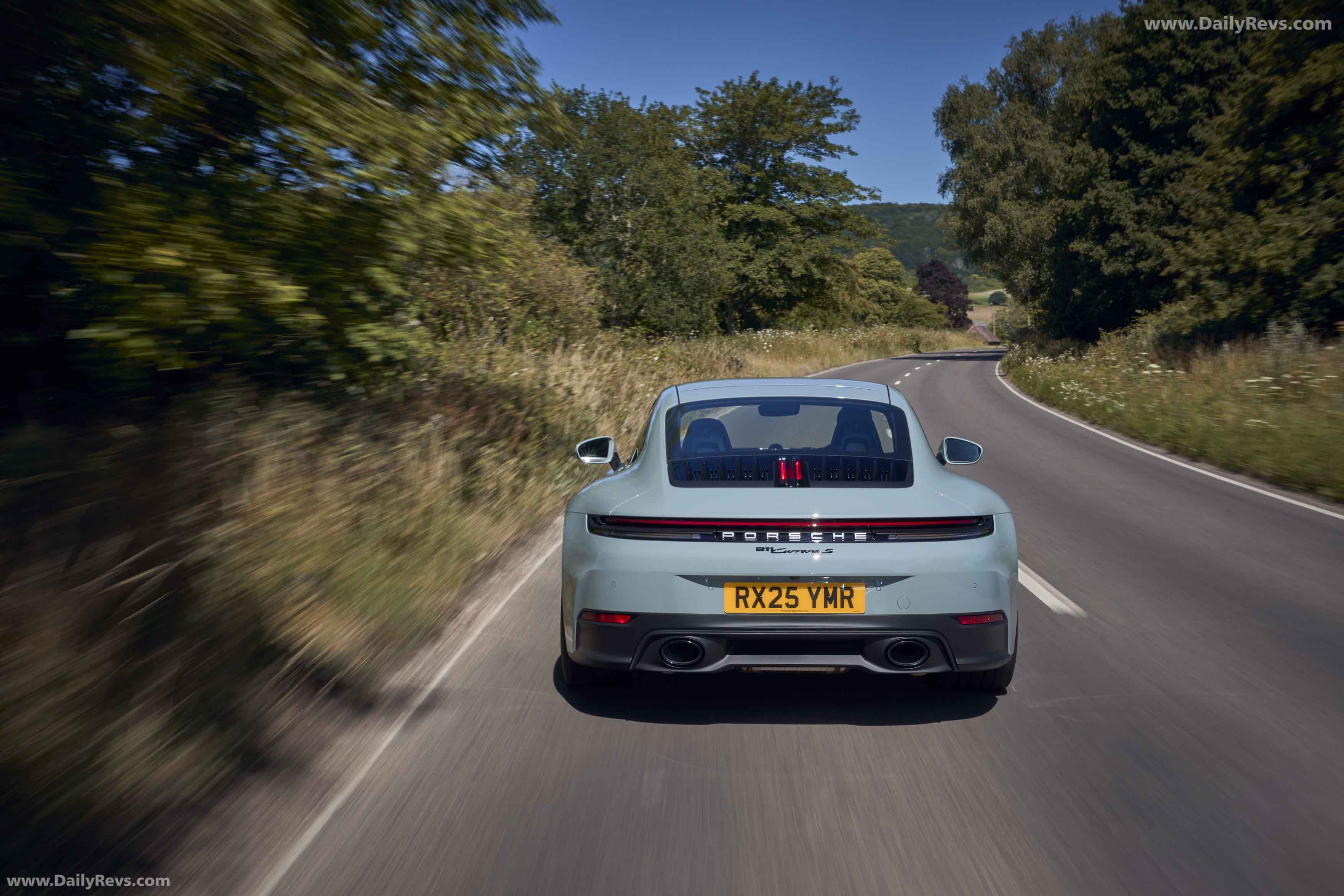 2025 Porsche 911 Carrera S 992 ll UK Version Rear View