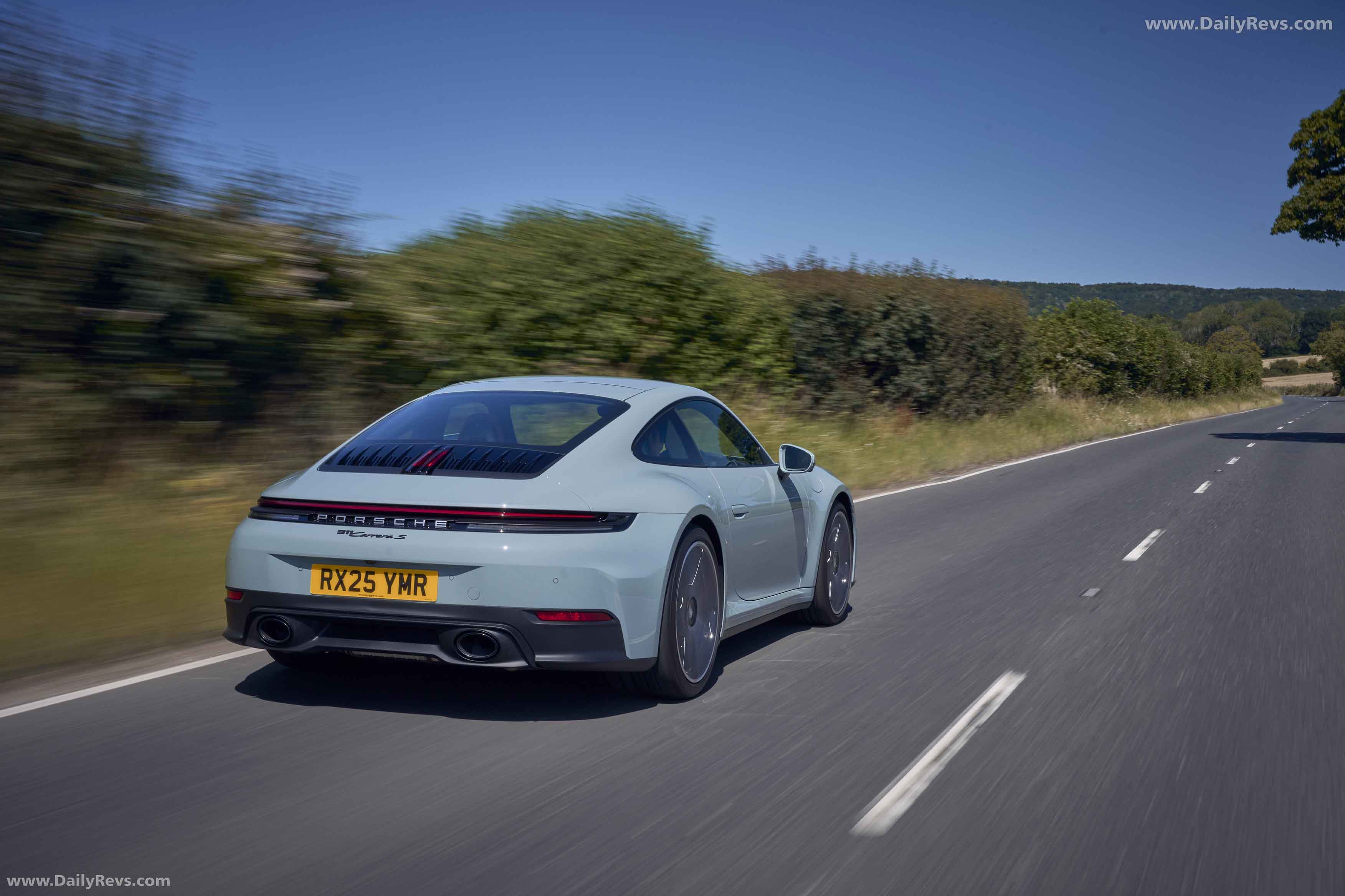 2025 Porsche 911 Carrera S 992 ll UK Version Rear View