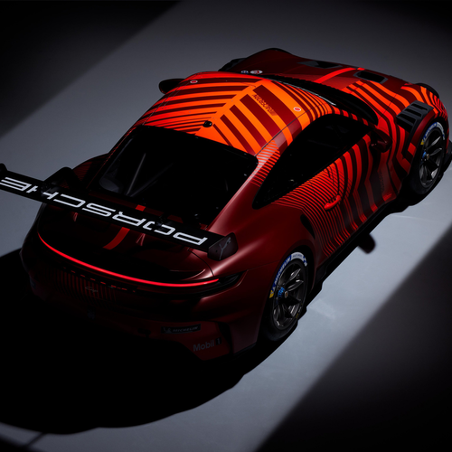 2026 Porsche 911 Cup 992 ll Top View